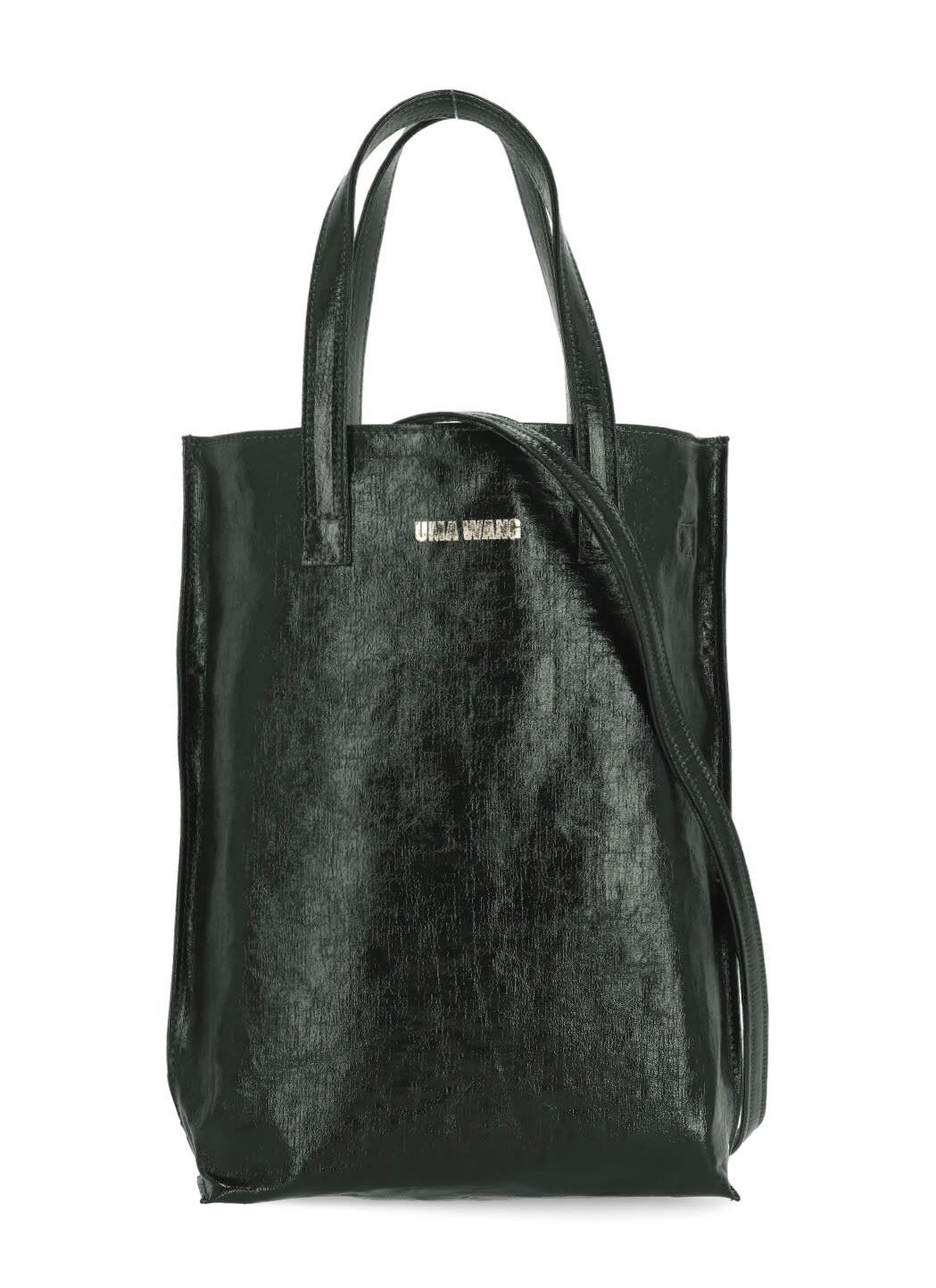 Uma Wang Green Small Case Canvas Bag In Green