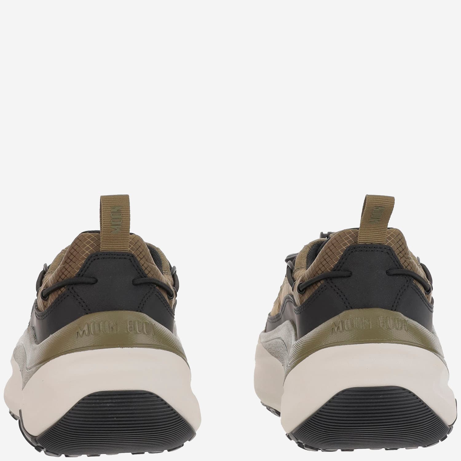 Moon Boot Men Moon247 Xlace Sneakers In Green