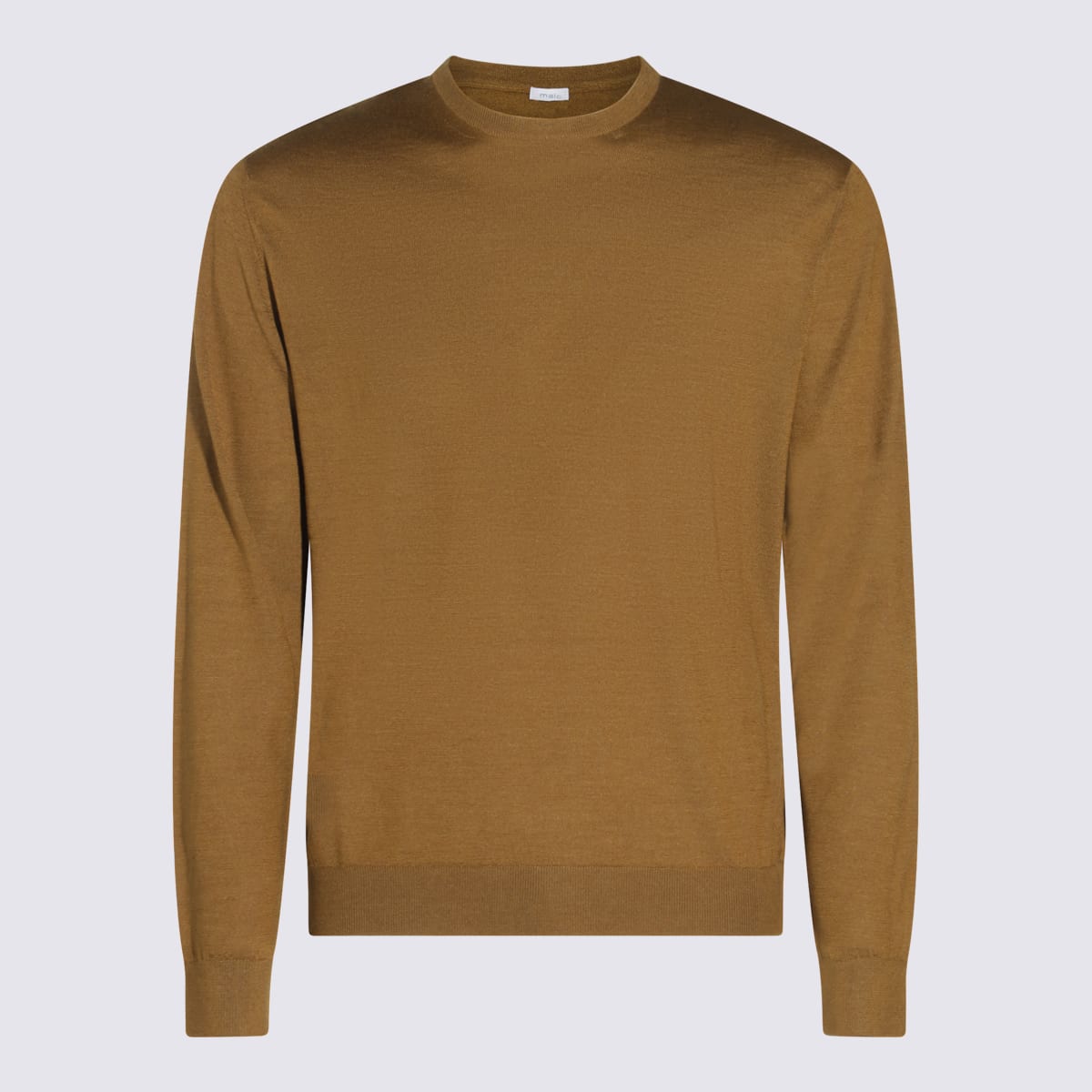 Beige Wool Knitwear