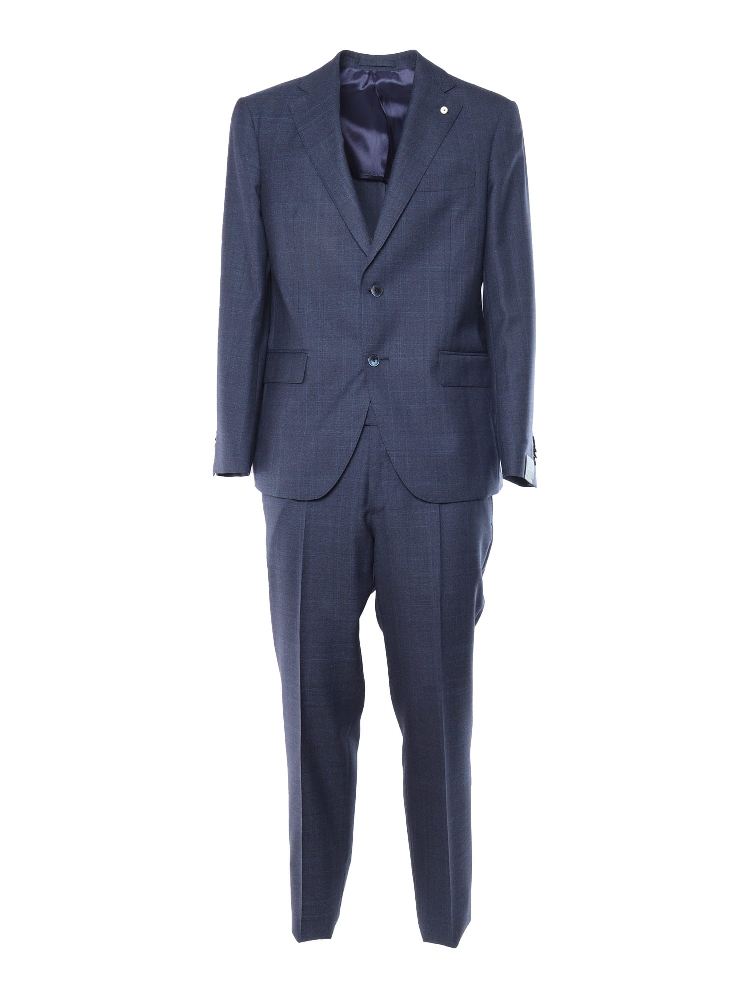 Shop L.b.m 1911 Suit In Blue