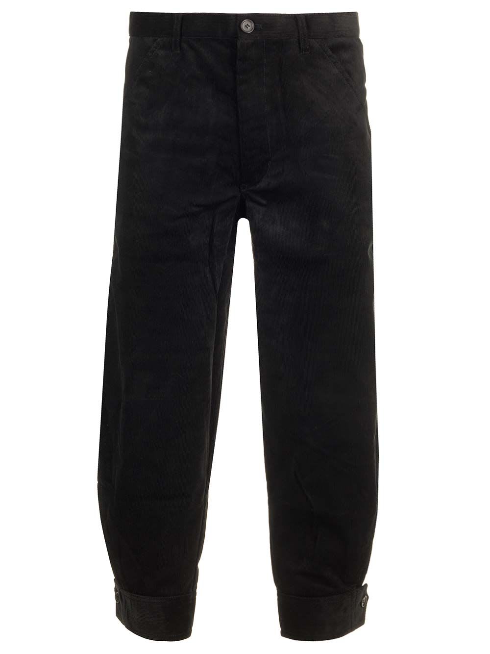 Cotton Velvet Trousers