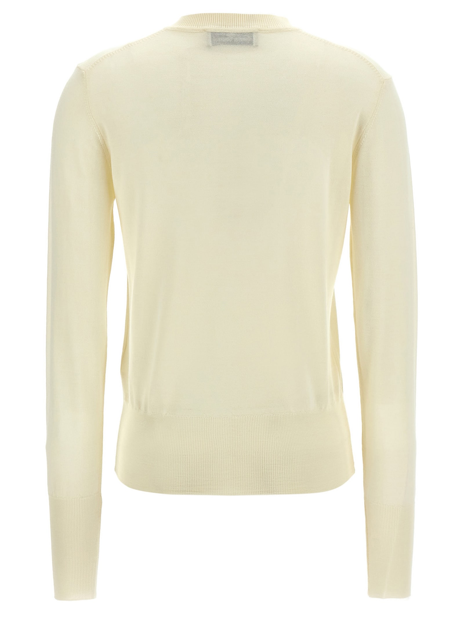 Shop Vivienne Westwood Bea Cardigan In Beige