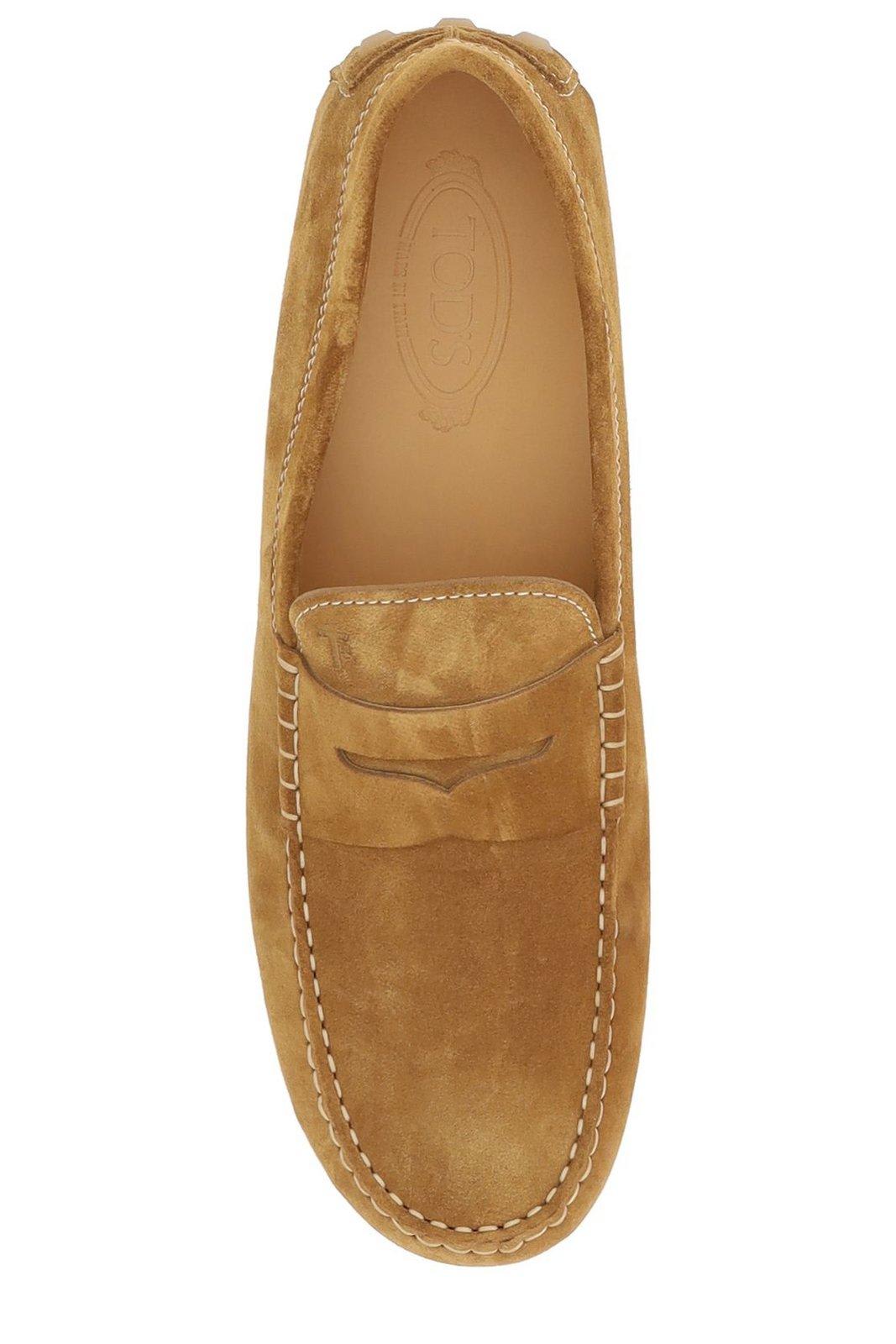 Tod's Gommino Slip-on Loafers In Beige