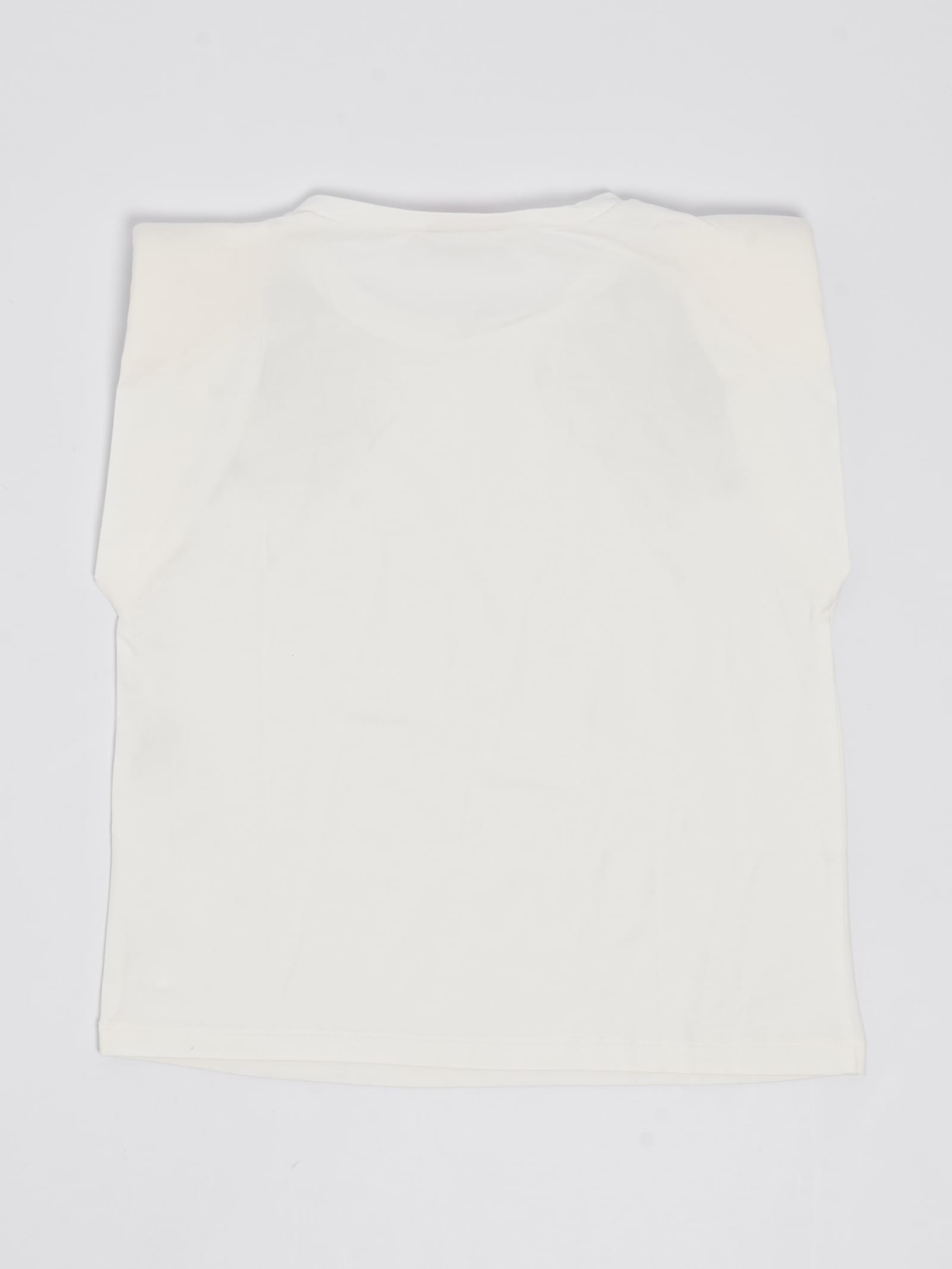Shop Liu •jo T-shirt T-shirt In Bianco-nero
