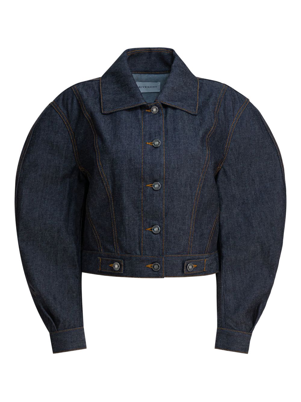 Givenchy Denim Cotton Jacket In Blue