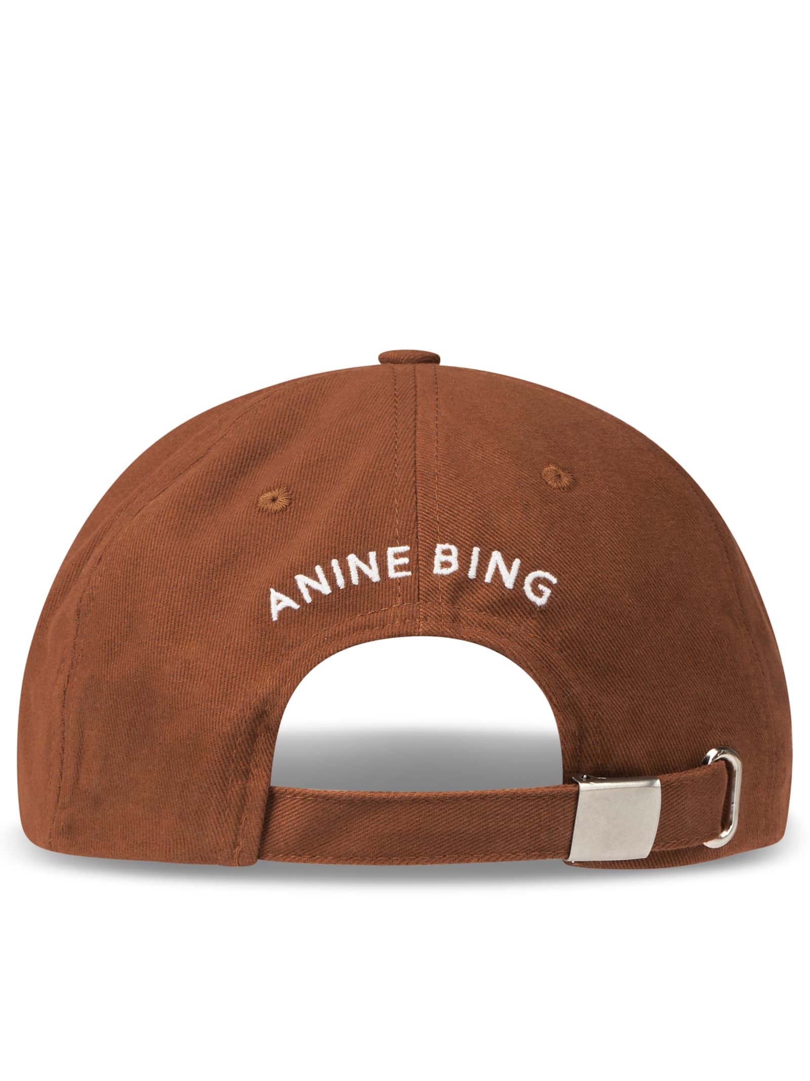 Anine Bing Jeremy Baseball Cap In Dark Camel In Brown