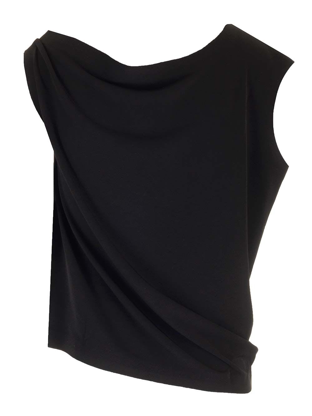 Norma Kamali Draped Top