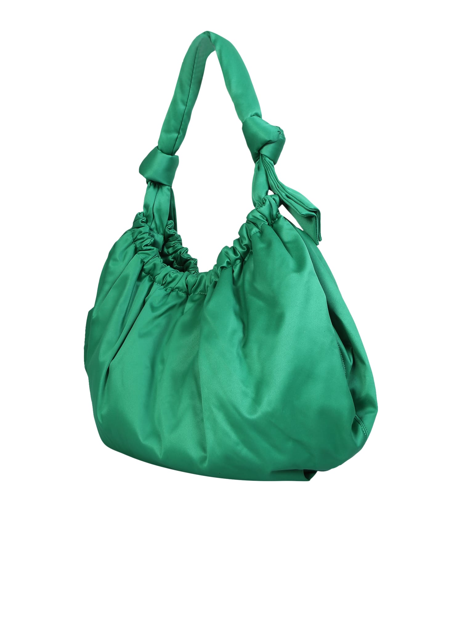 Shop Ganni Occasion Shoulder Bag In Green