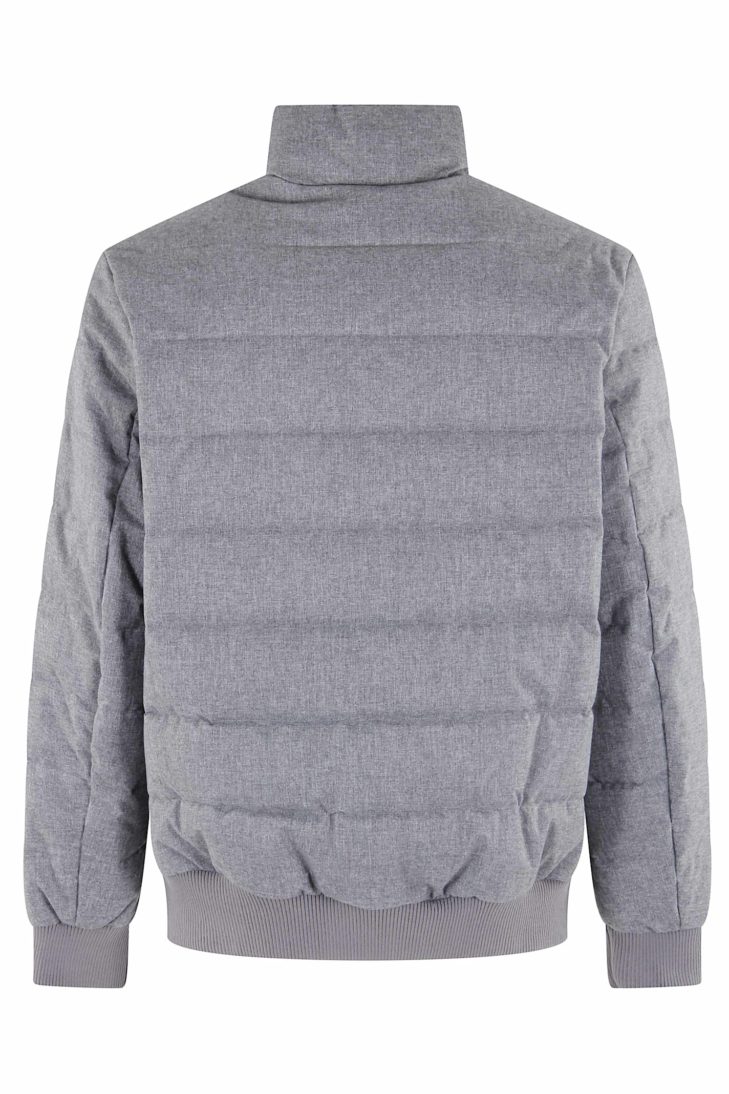 Save The Duck Sedum Water Repellent Mixed Media Jacket In Gray