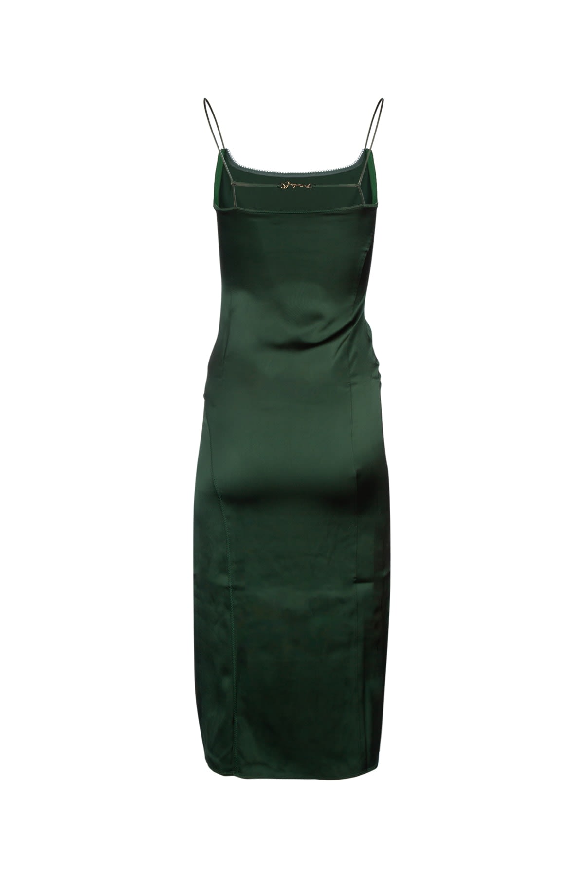 Shop Jacquemus Abito In Darkgreen