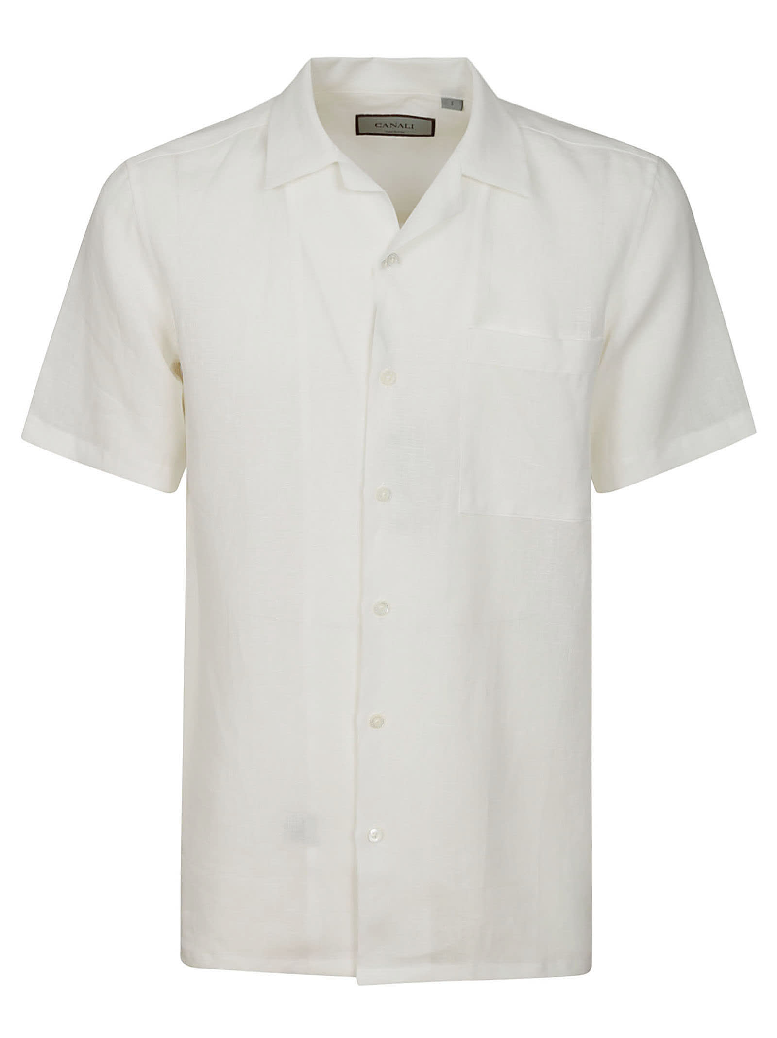 Shop Canali Shirt In White