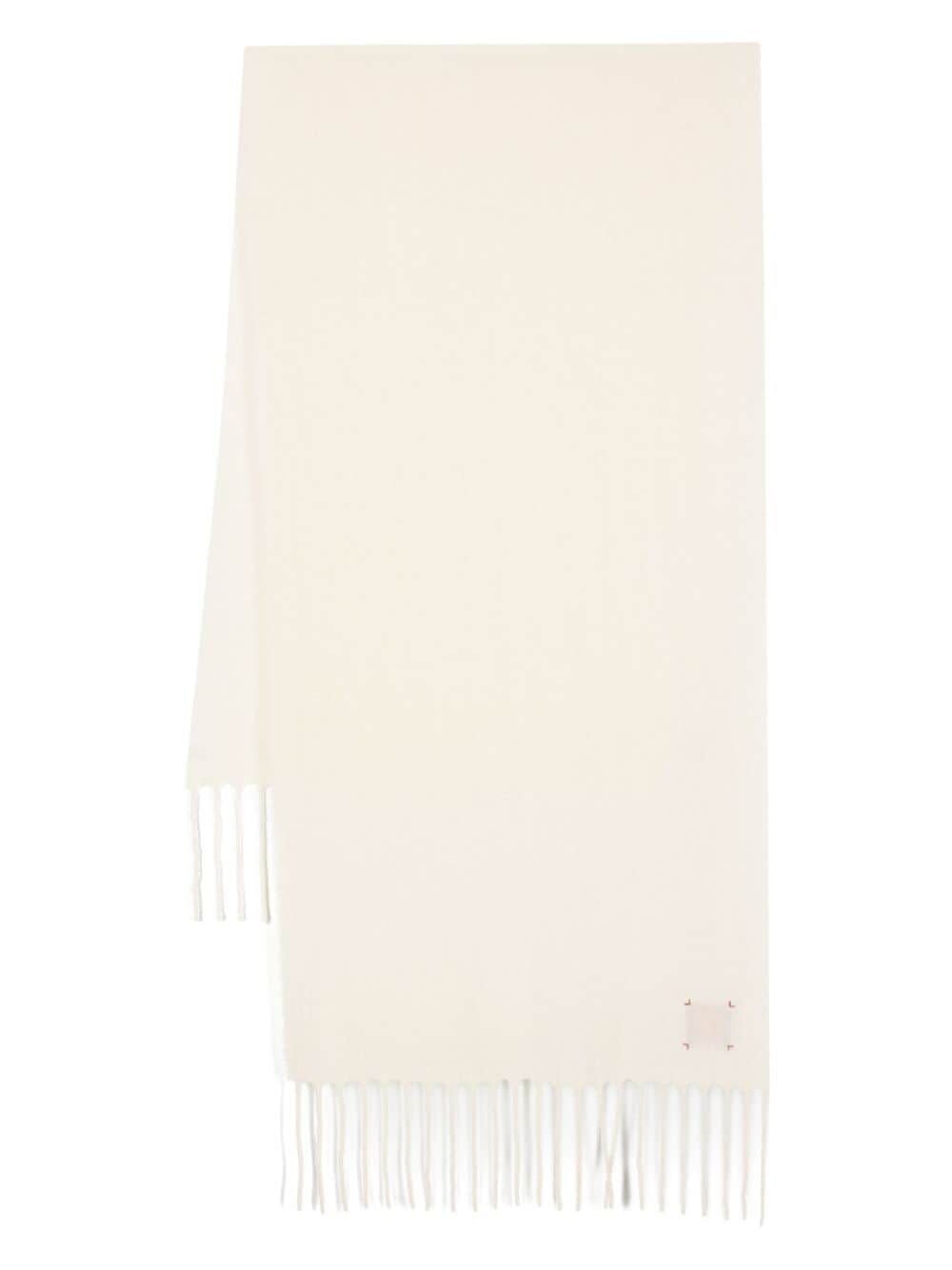 Shop Destin Scarf Opus Grande 50x220 Cm In Milk