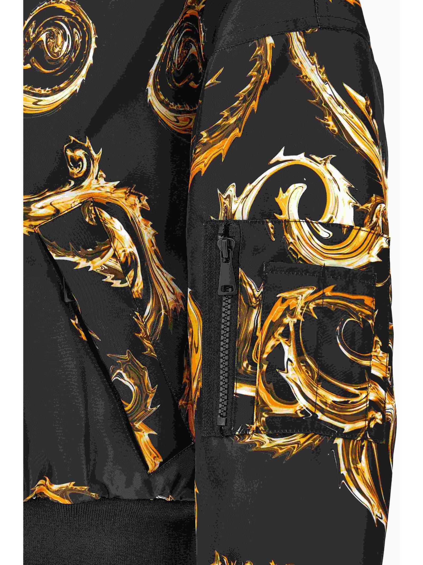 Shop Versace Jeans Couture Outerwear In Black