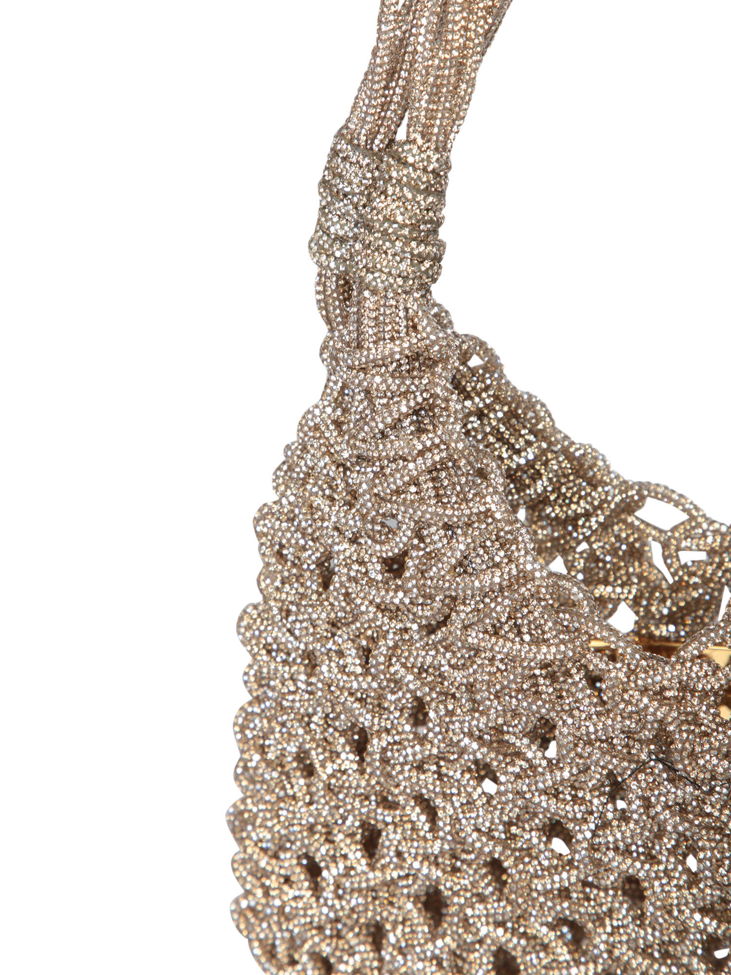 Shop Hibourama Vannifique Metallic Gold Bag