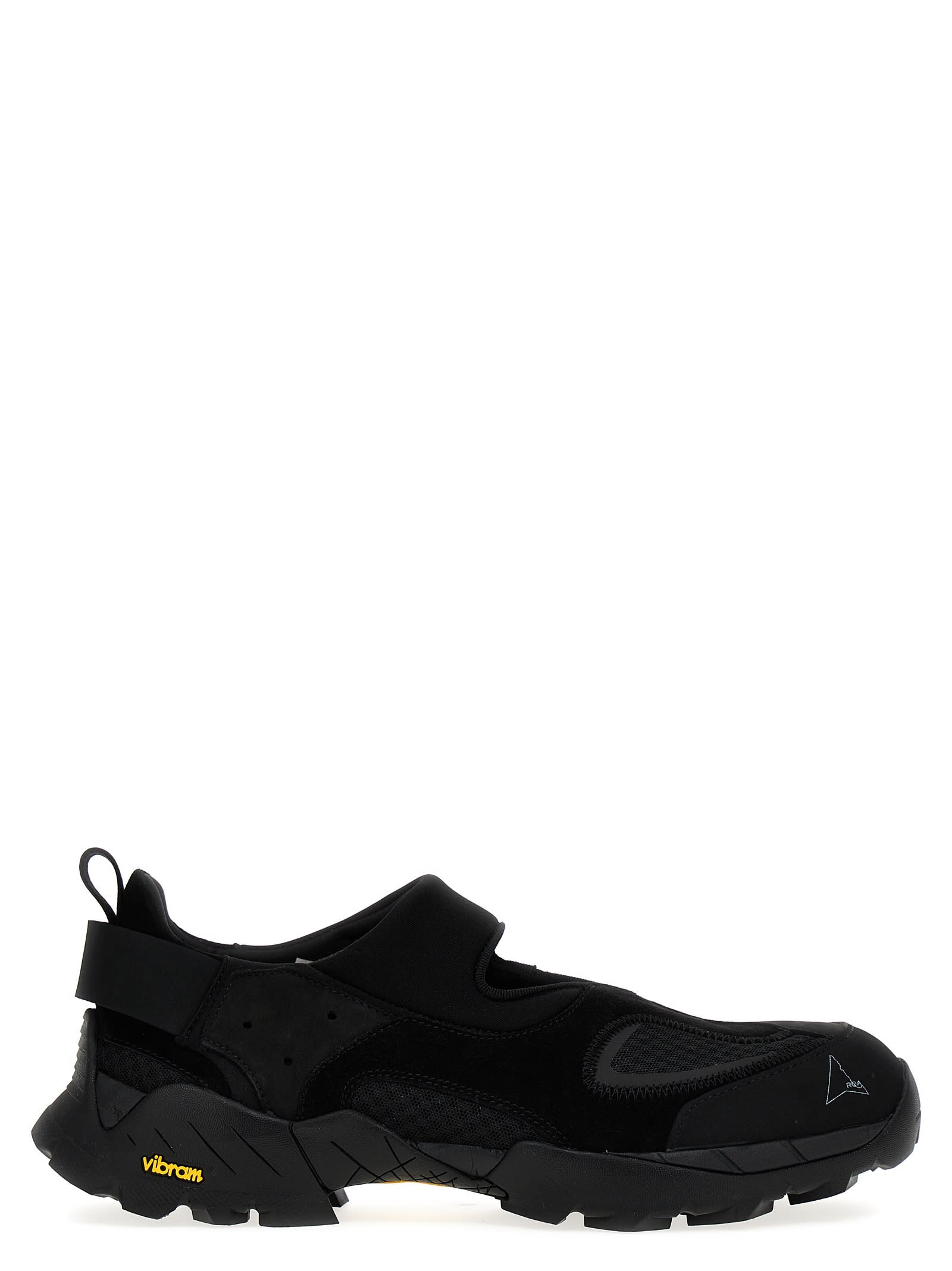 Shop Roa Sandal Sneakers In Black
