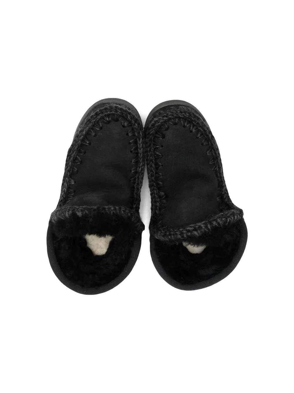 Shop Mou Eskimo Black Sneakers