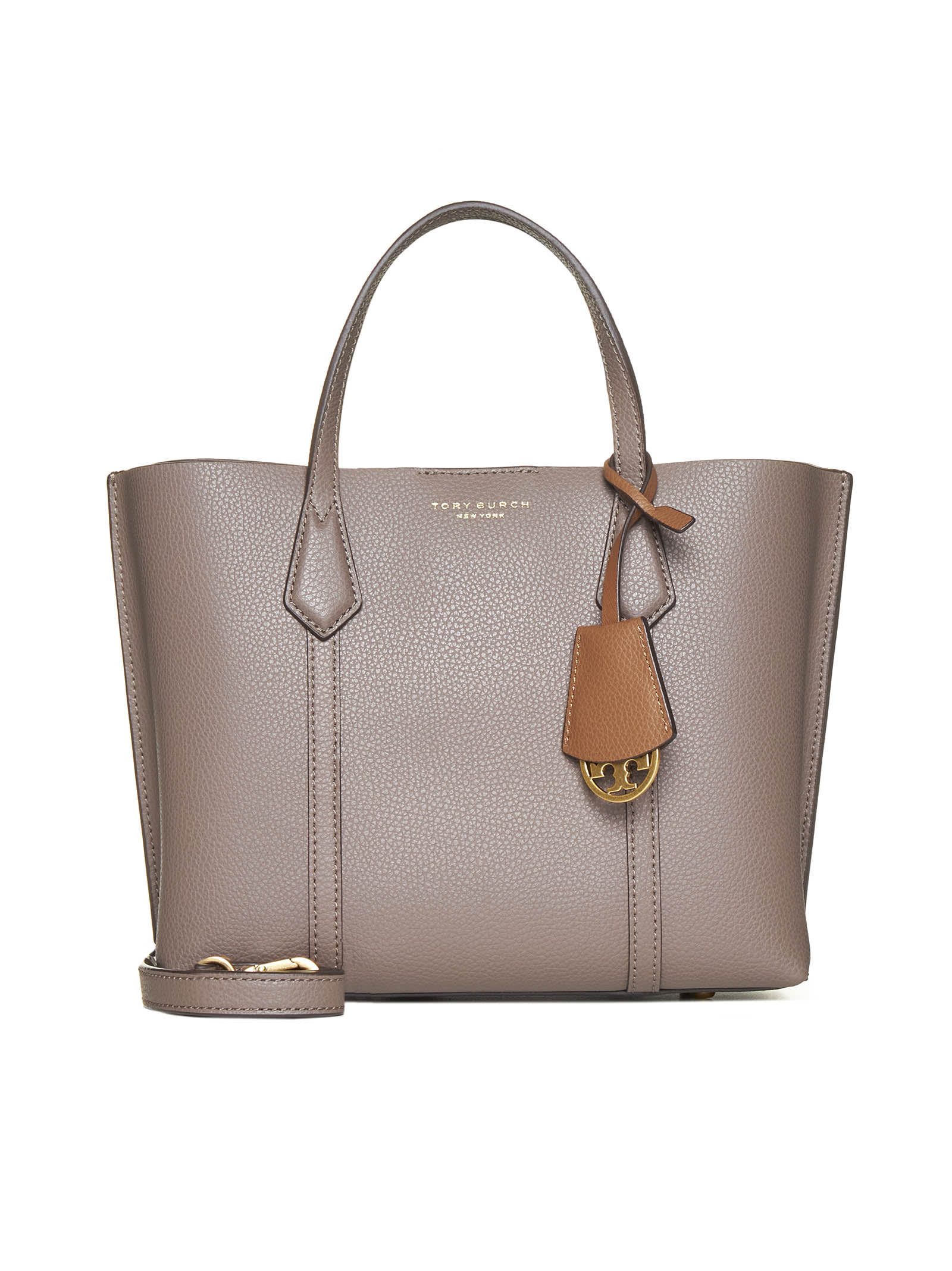 Shop Tory Burch Tote In Clam Shell