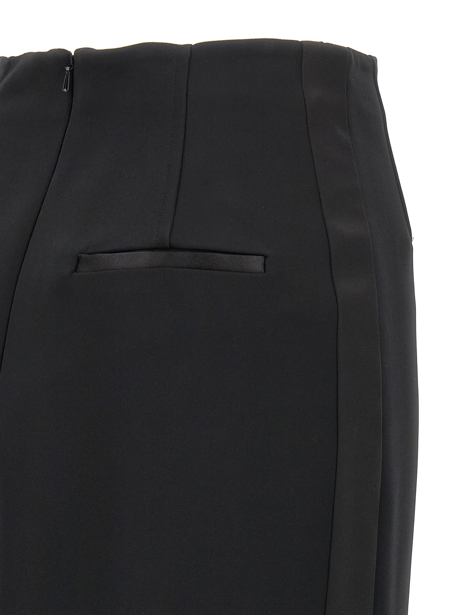 Max Mara Pece Skirts Black In Black