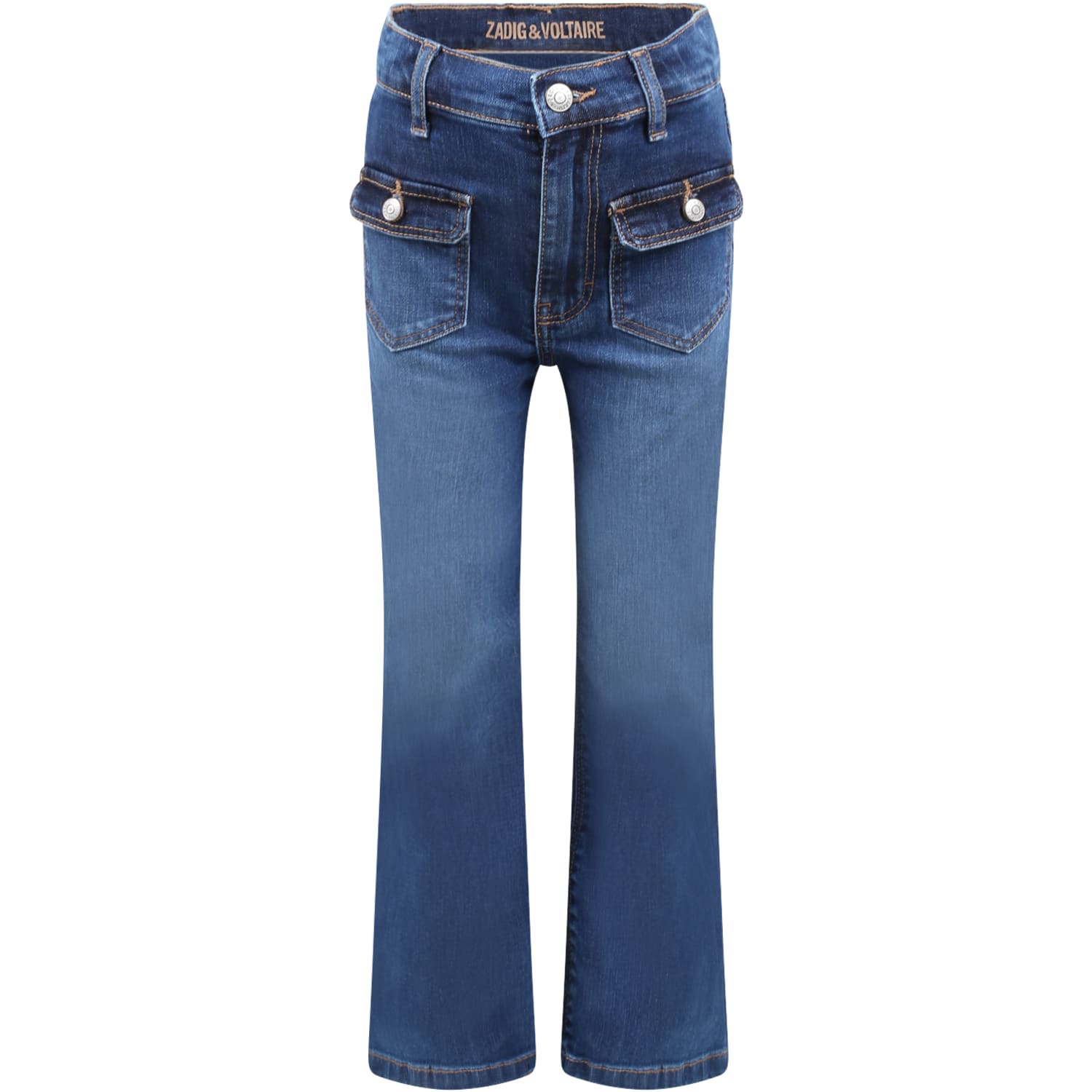 Zadig & Voltaire Blue Jeans For Girl