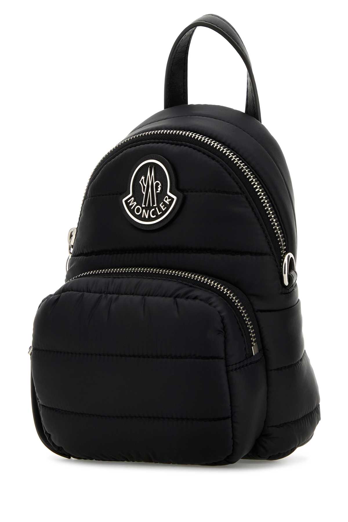 Shop Moncler Black Nylon Kilia Crossbody Bag In 999