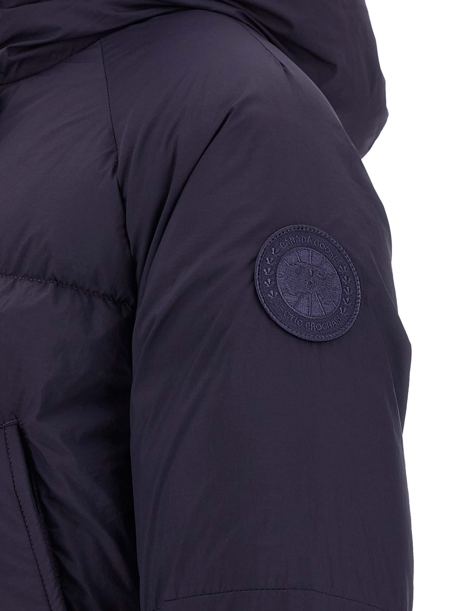 Canada Goose Chilliwack Puffer Jackets Gray In Purple