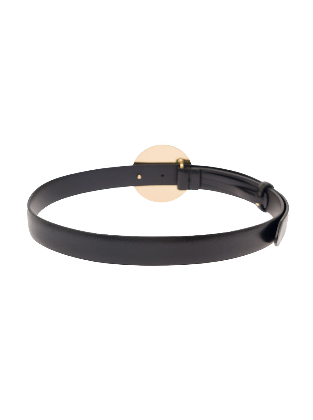 Shop Philosophy Di Lorenzo Serafini Metal Buckle Belt In Nero