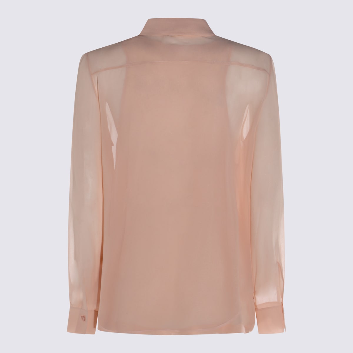 Fendi Pink Silk Shirt