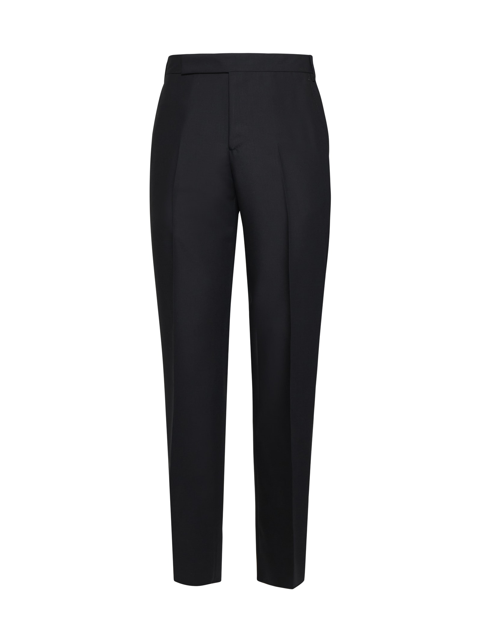 Shop Lardini Pants In Black