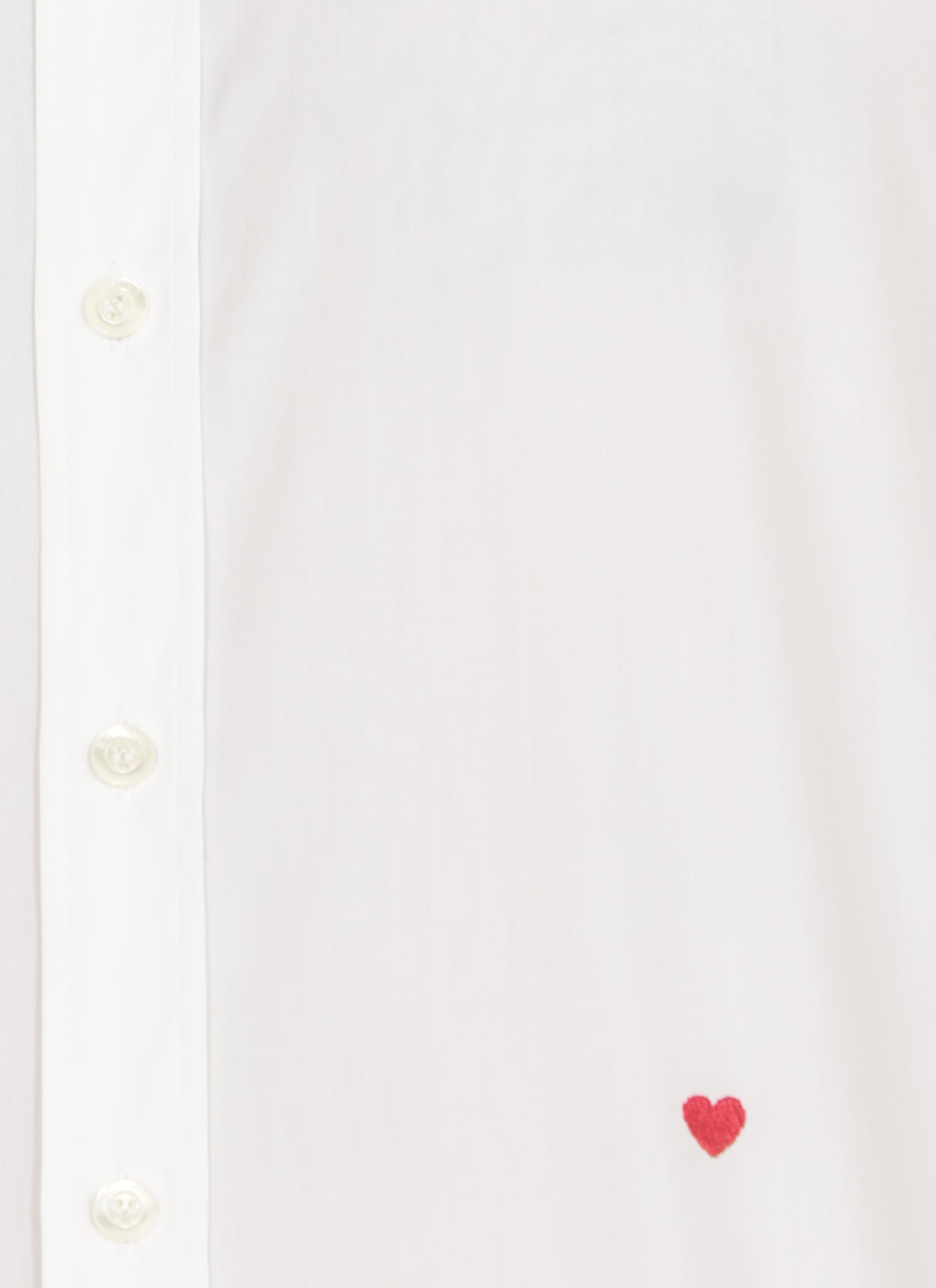 Shop Moschino Shirt With Logo In White