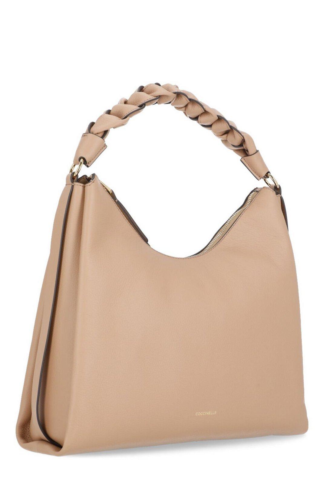 Coccinelle Braided Handle Shoulder Bag