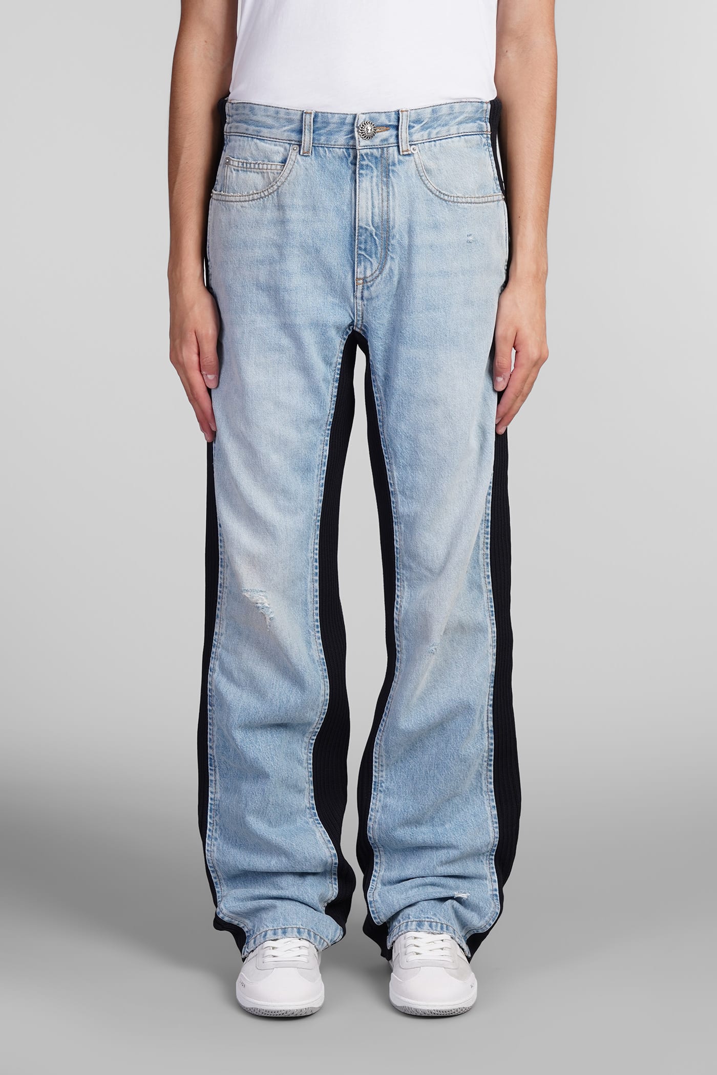 Jeans In Blue Cotton