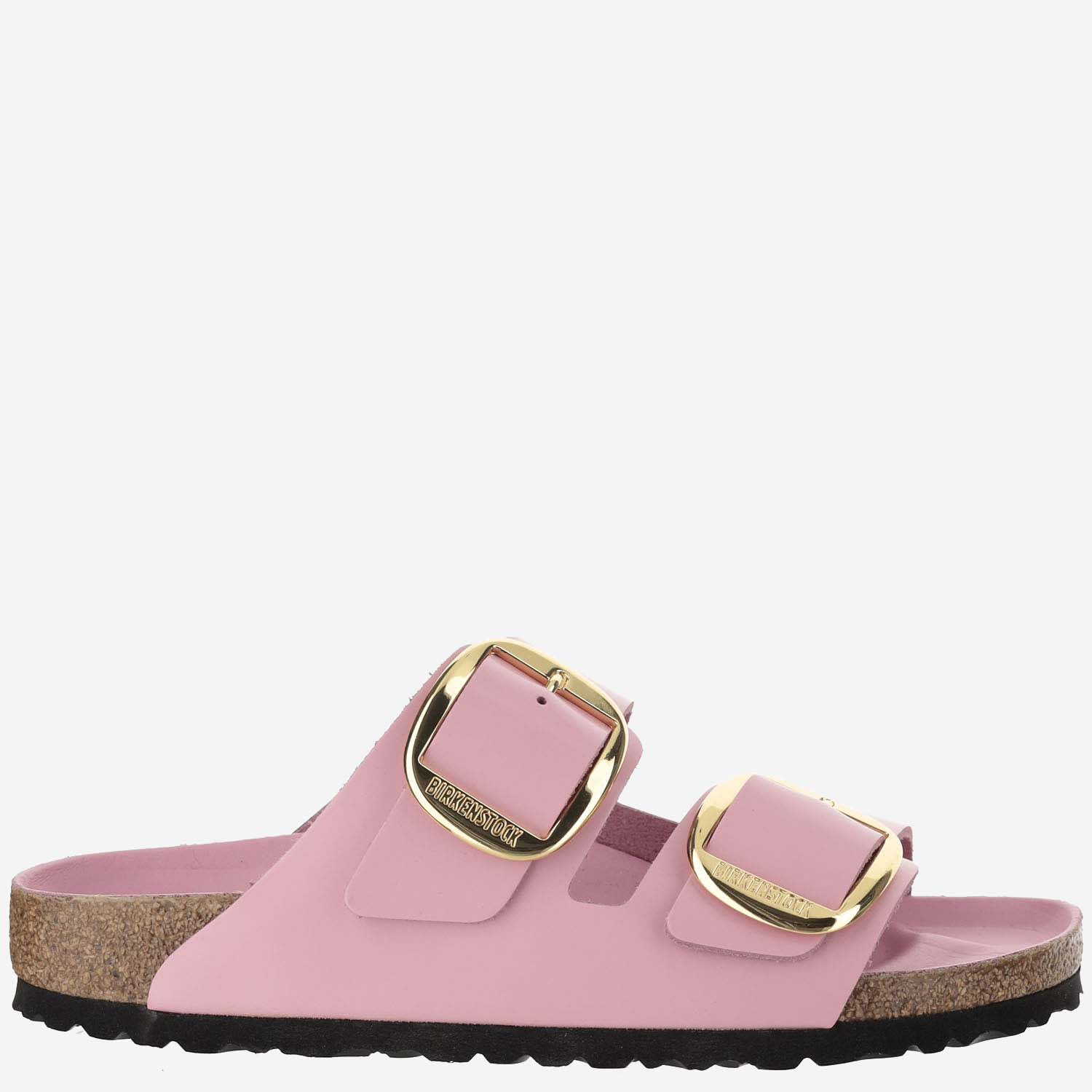 Shop Birkenstock Arizona Big Buckle Sandals In Fondant Pink