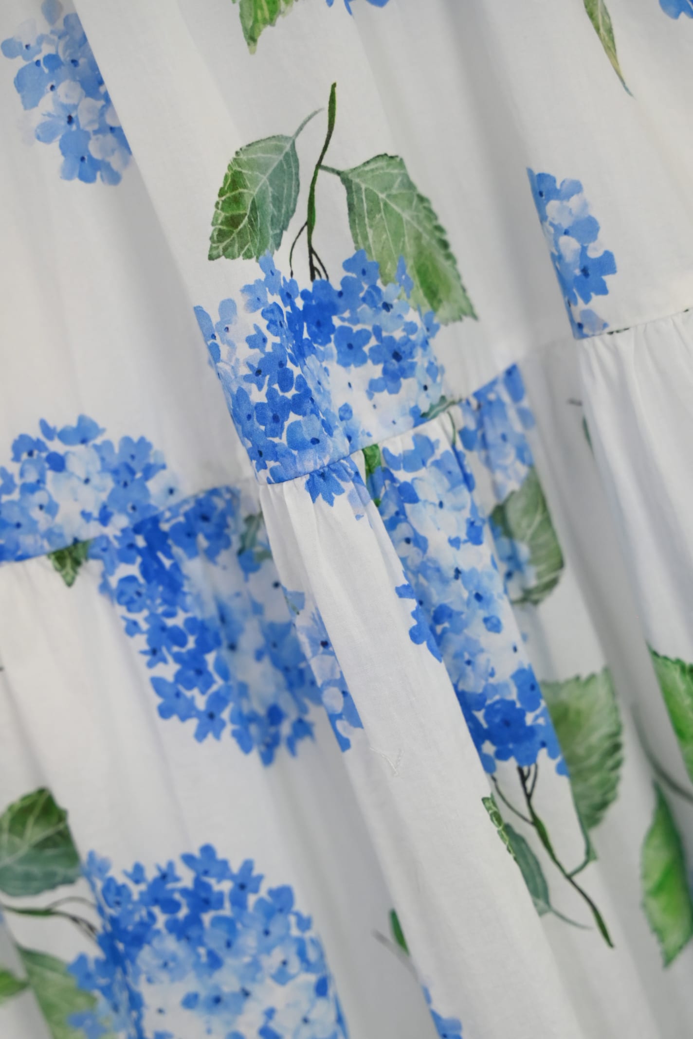 Shop Mc2 Saint Barth Kaby Orthensia Dress In Cotton In Bianco/blu