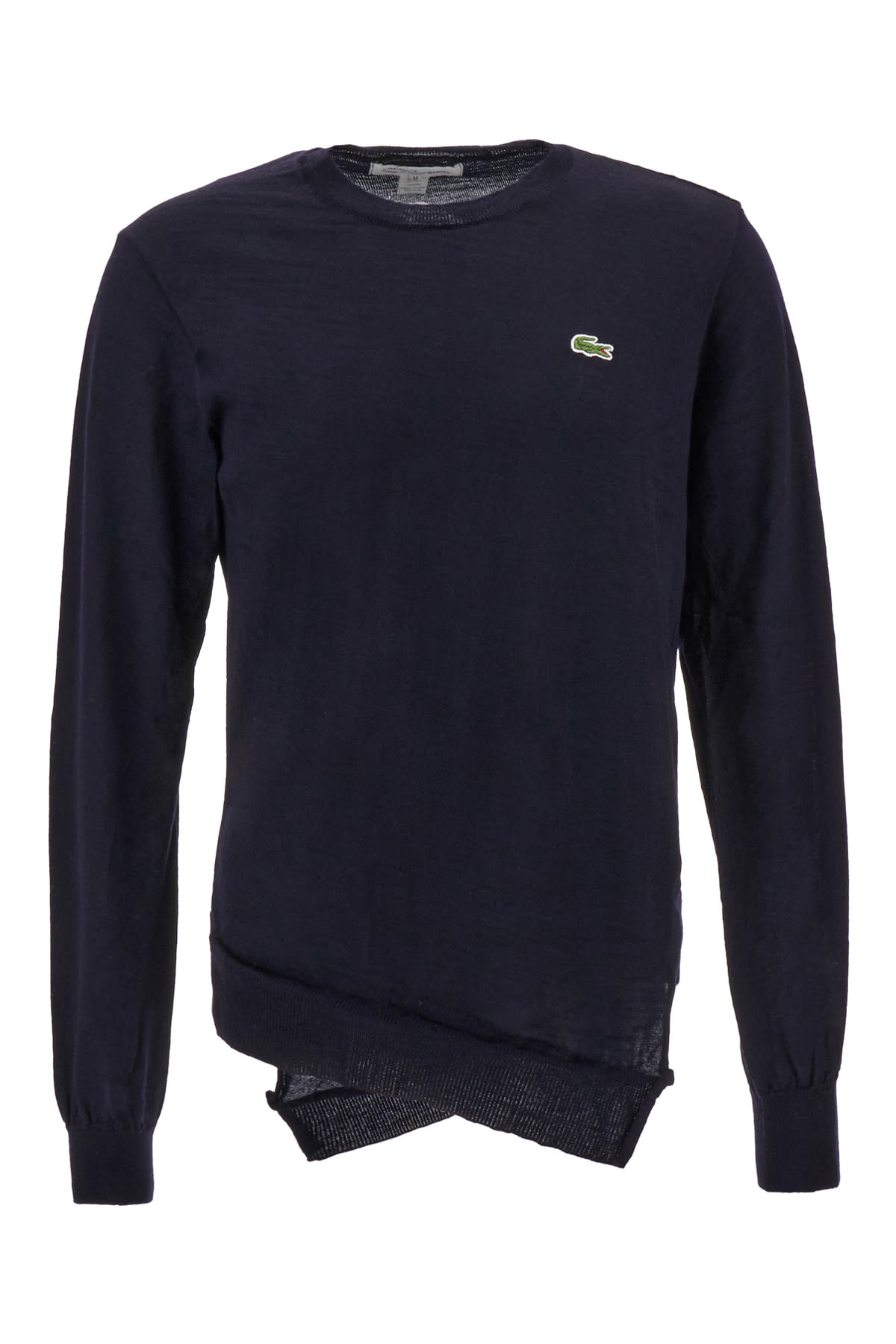 Shop Comme Des Garçons Shirt Midnight Blue Wool Sweater In 2