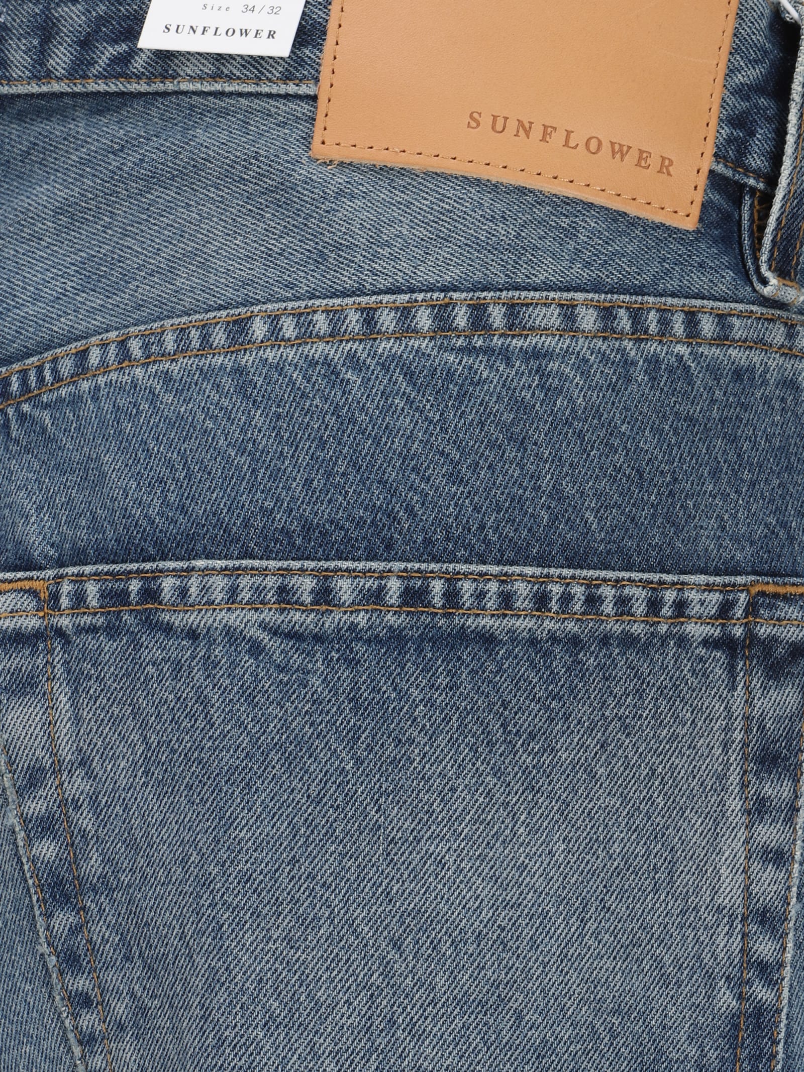 Shop Sunflower Jeans In Mid Blue