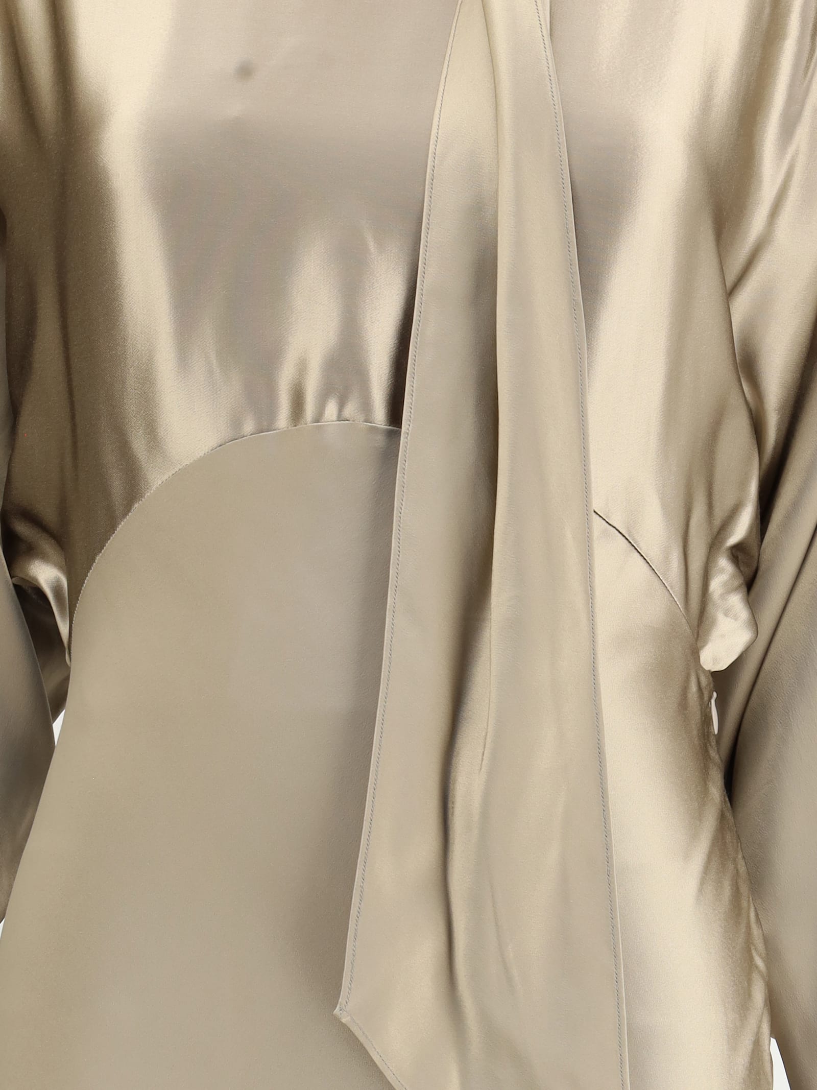 The Andamane Zizi Long Dress In Neutral