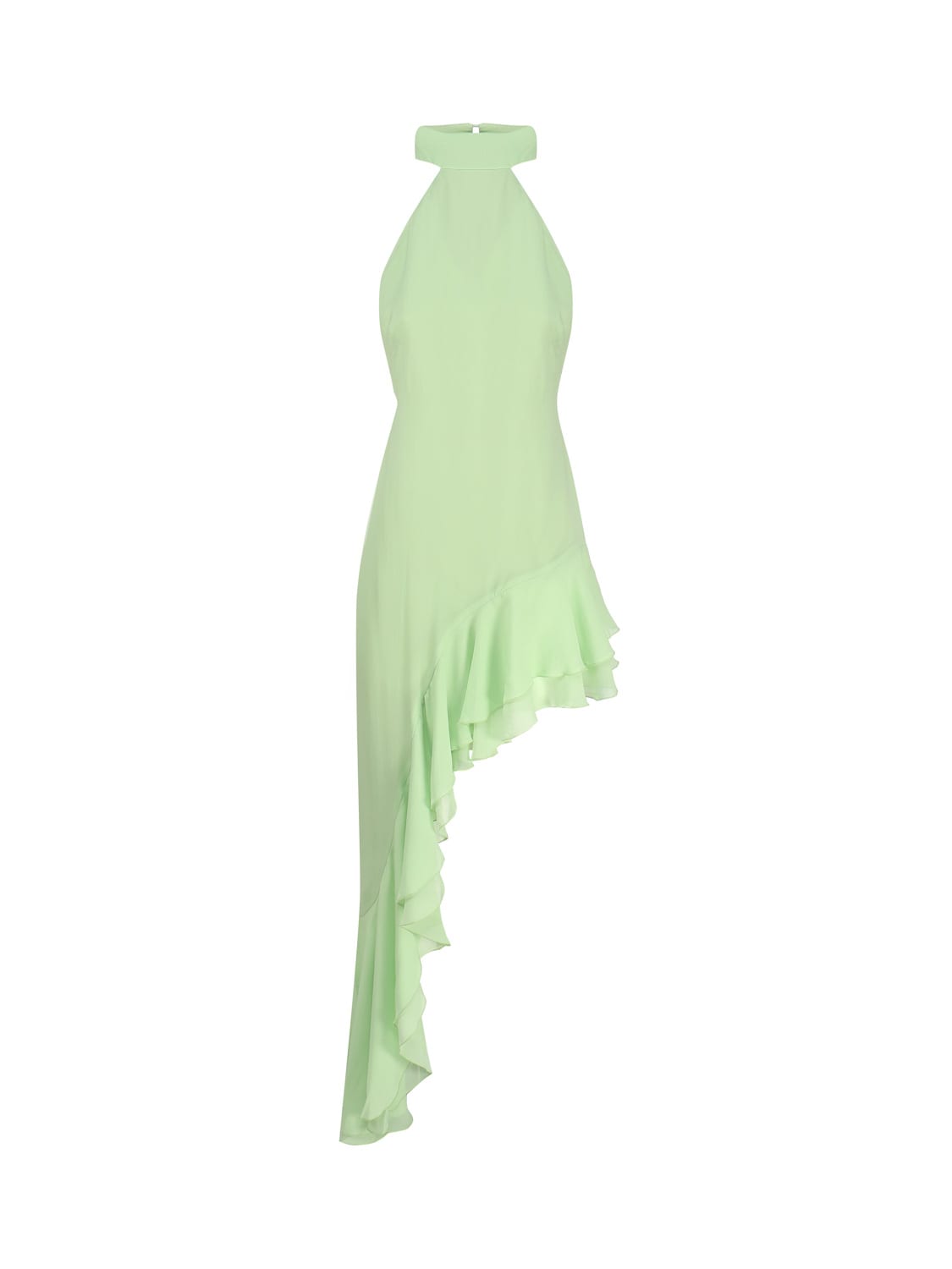 Shop The Andamane Asymmetrical Dress In Green