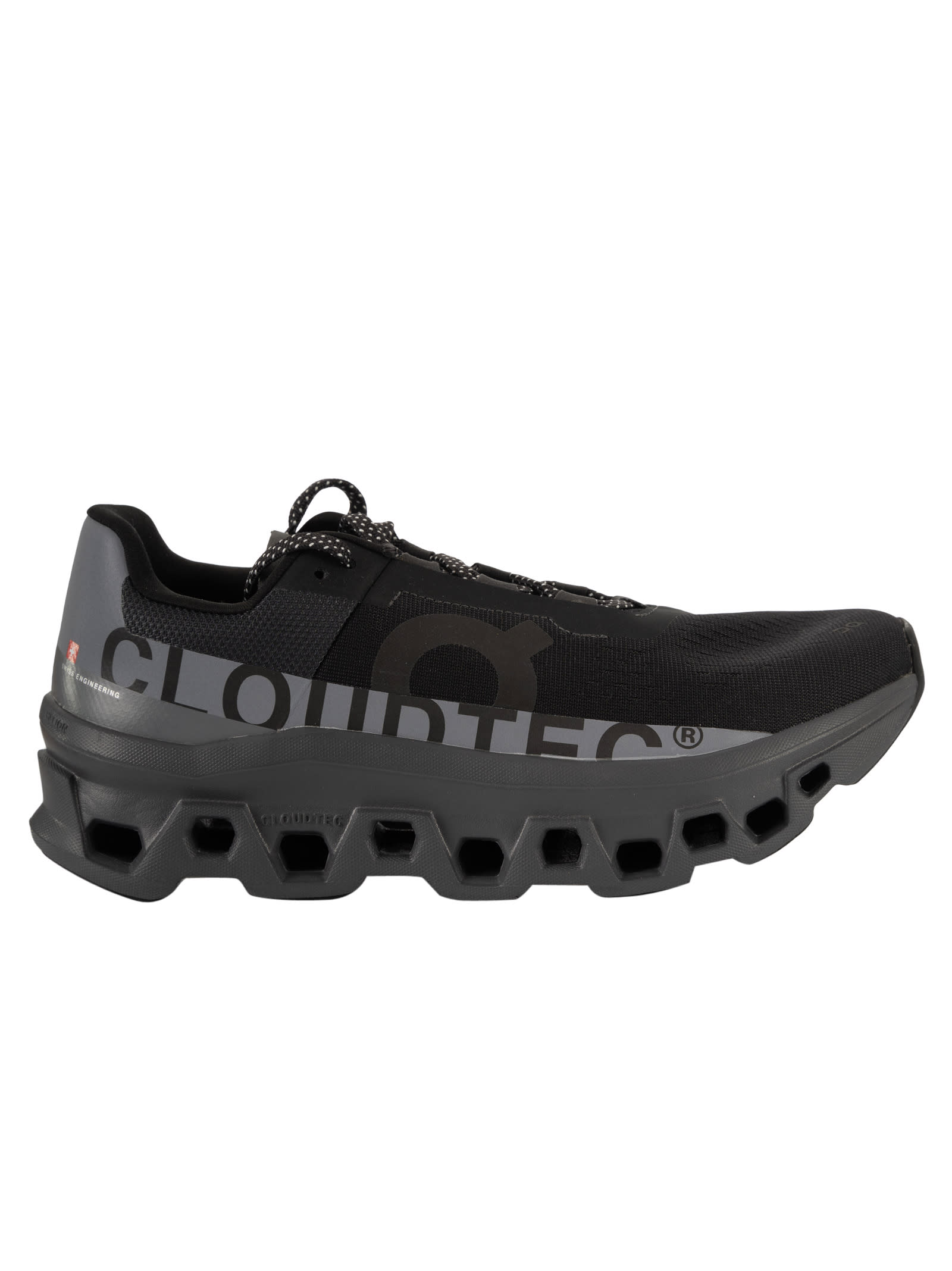 On Running Cloudmonster Lo-top Sneakers In Black