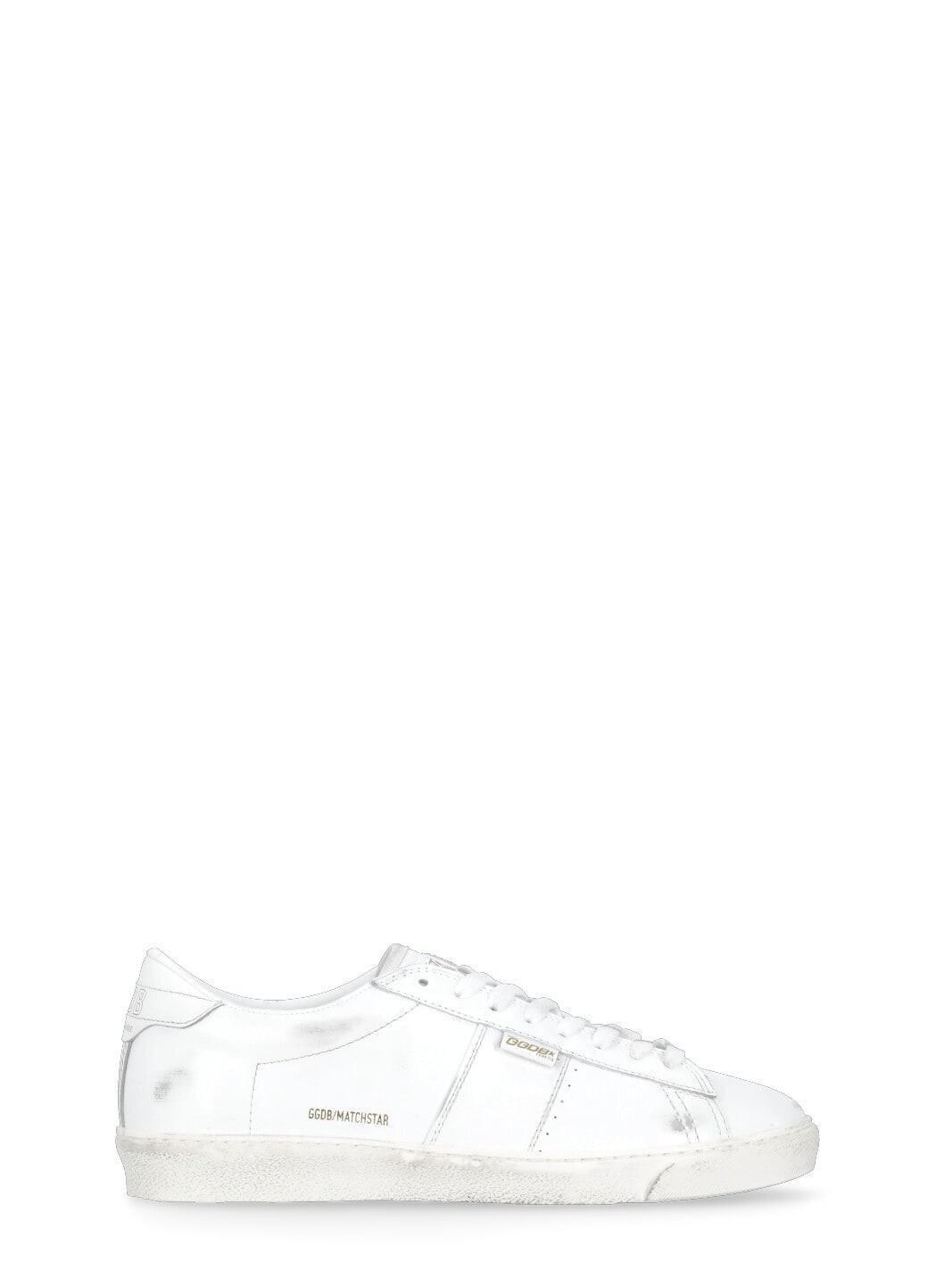 Shop Golden Goose Matchstar Sneakers In White