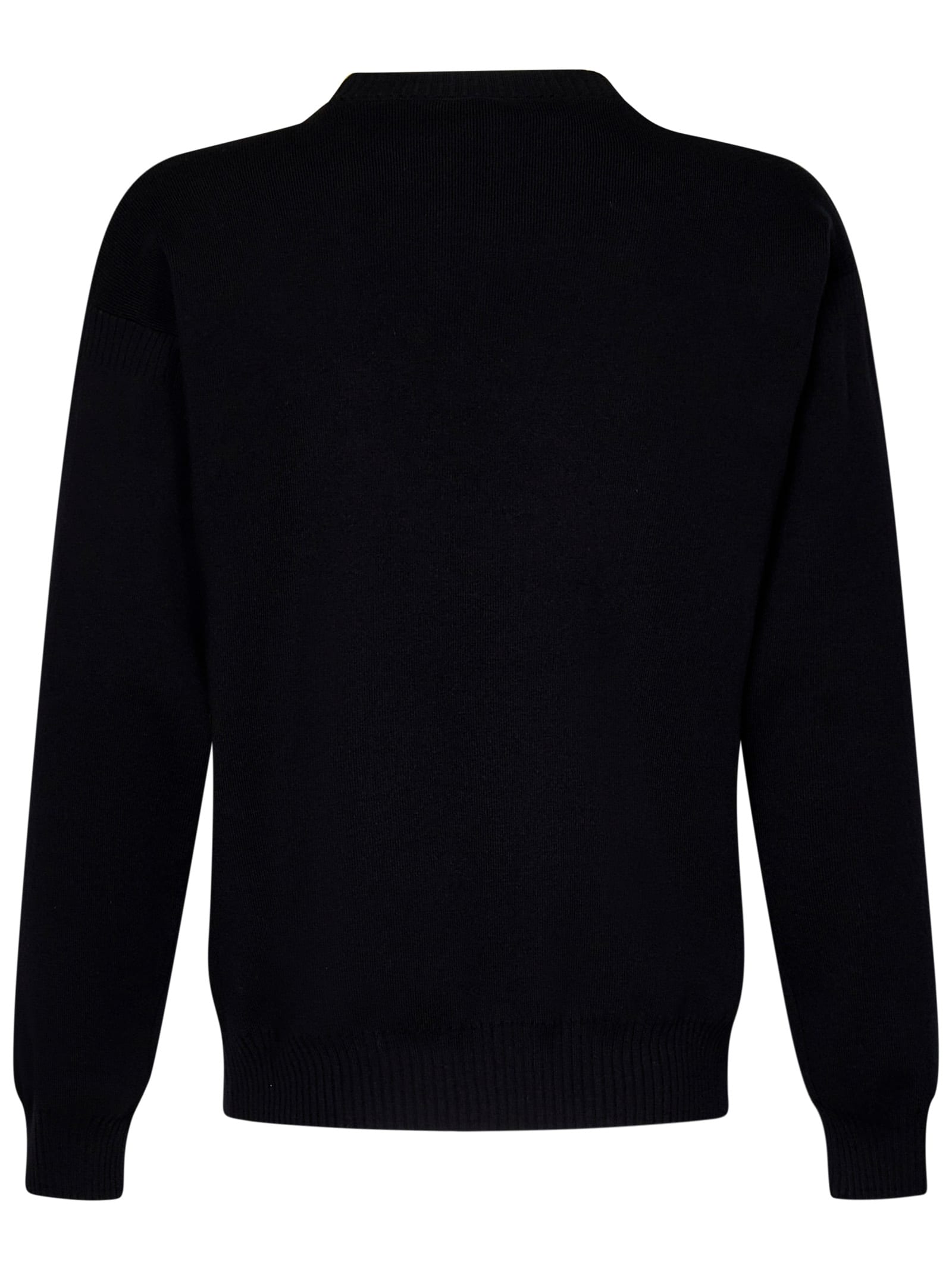 Shop Emporio Armani Sweater In Black