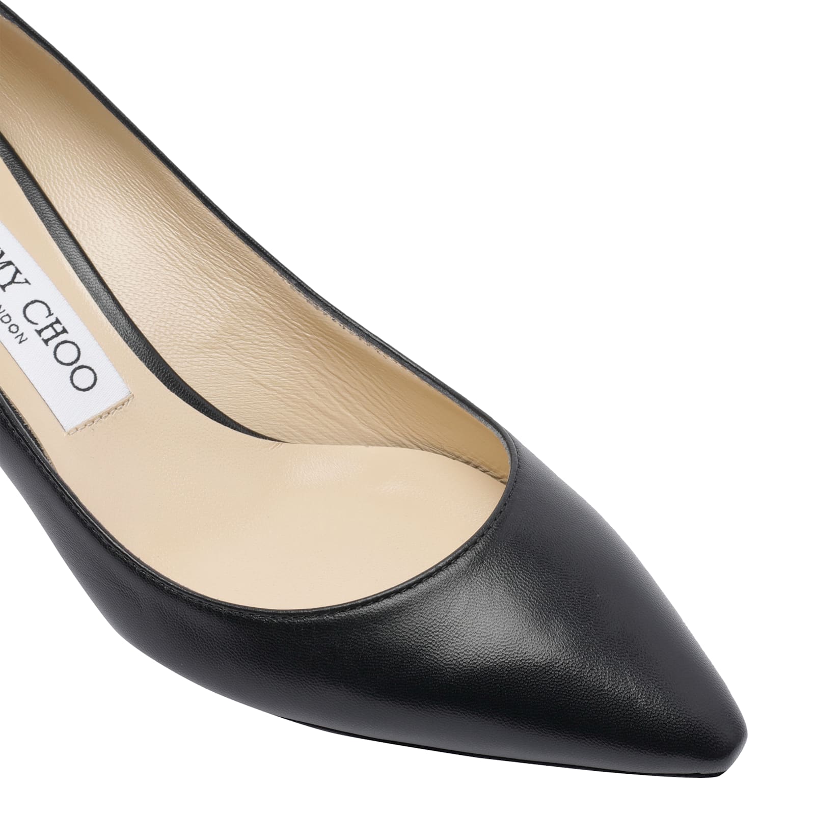 Jimmy Choo Pointed Toe Stiletto Heel Pumps In Black
