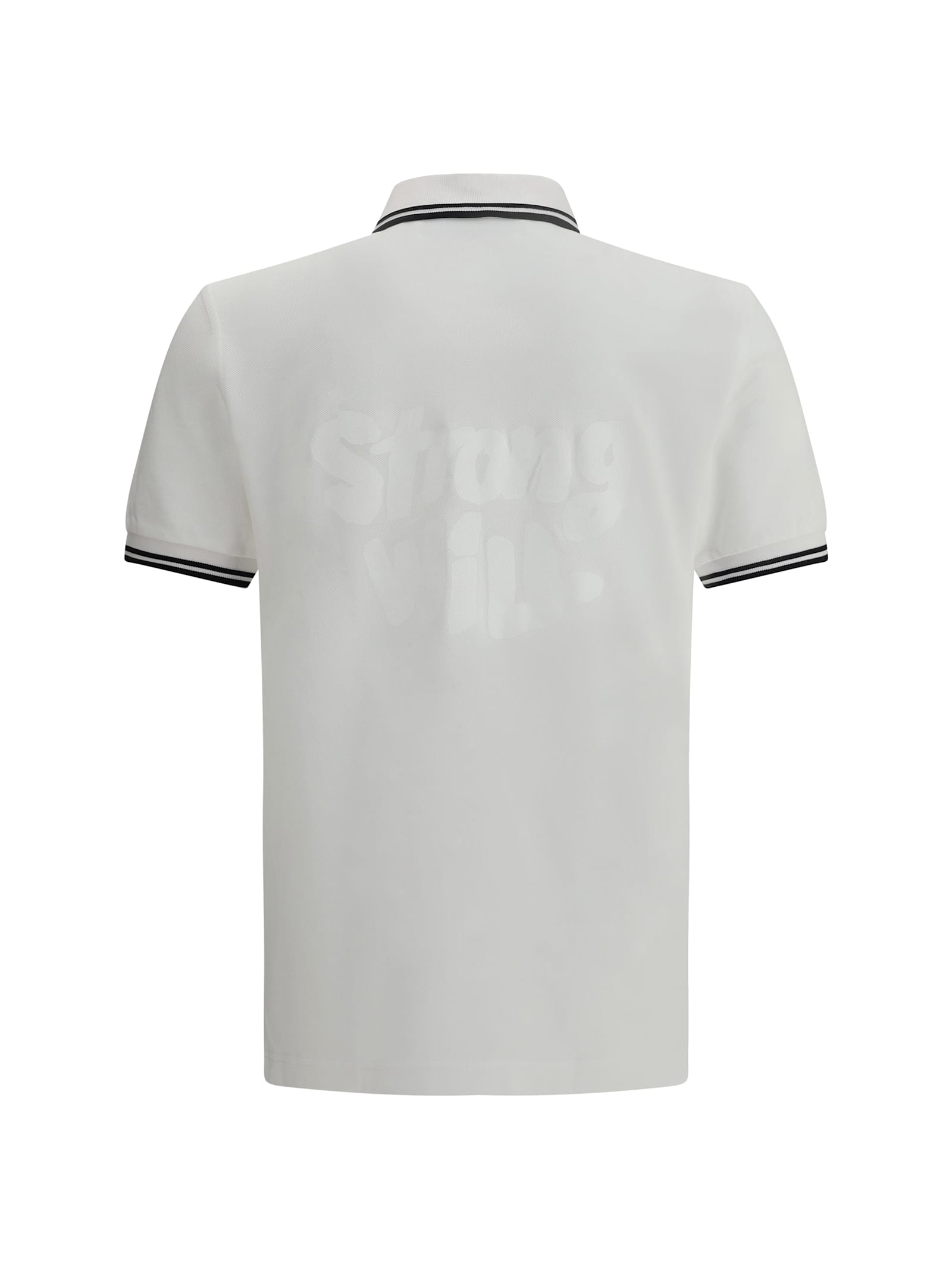 Shop Comme Des Garçons Shirt Logoed Polo Shirt