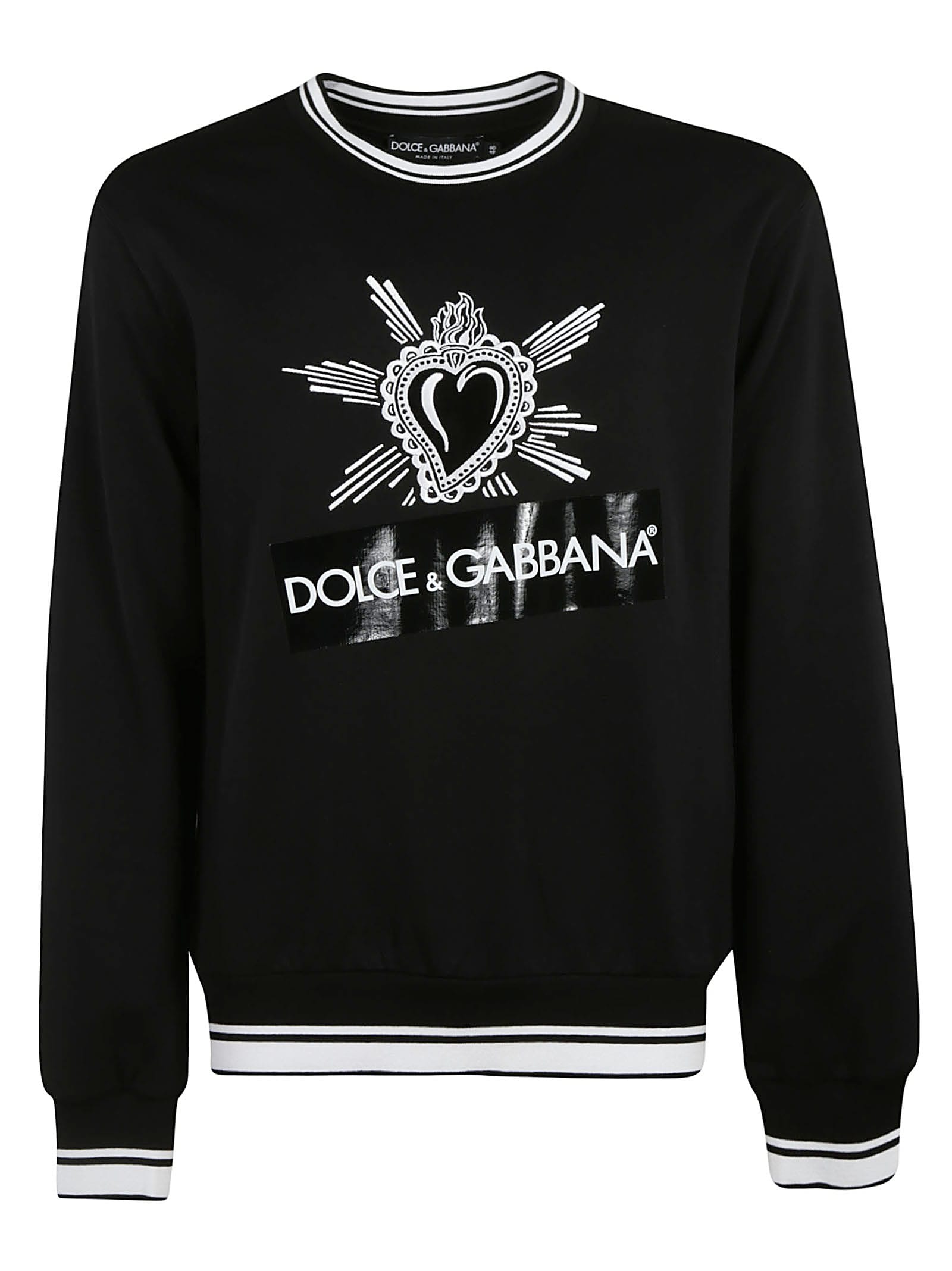 Dolce & Gabbana Dolce & Gabbana Logo Sweatshirt - black - 11004386 ...