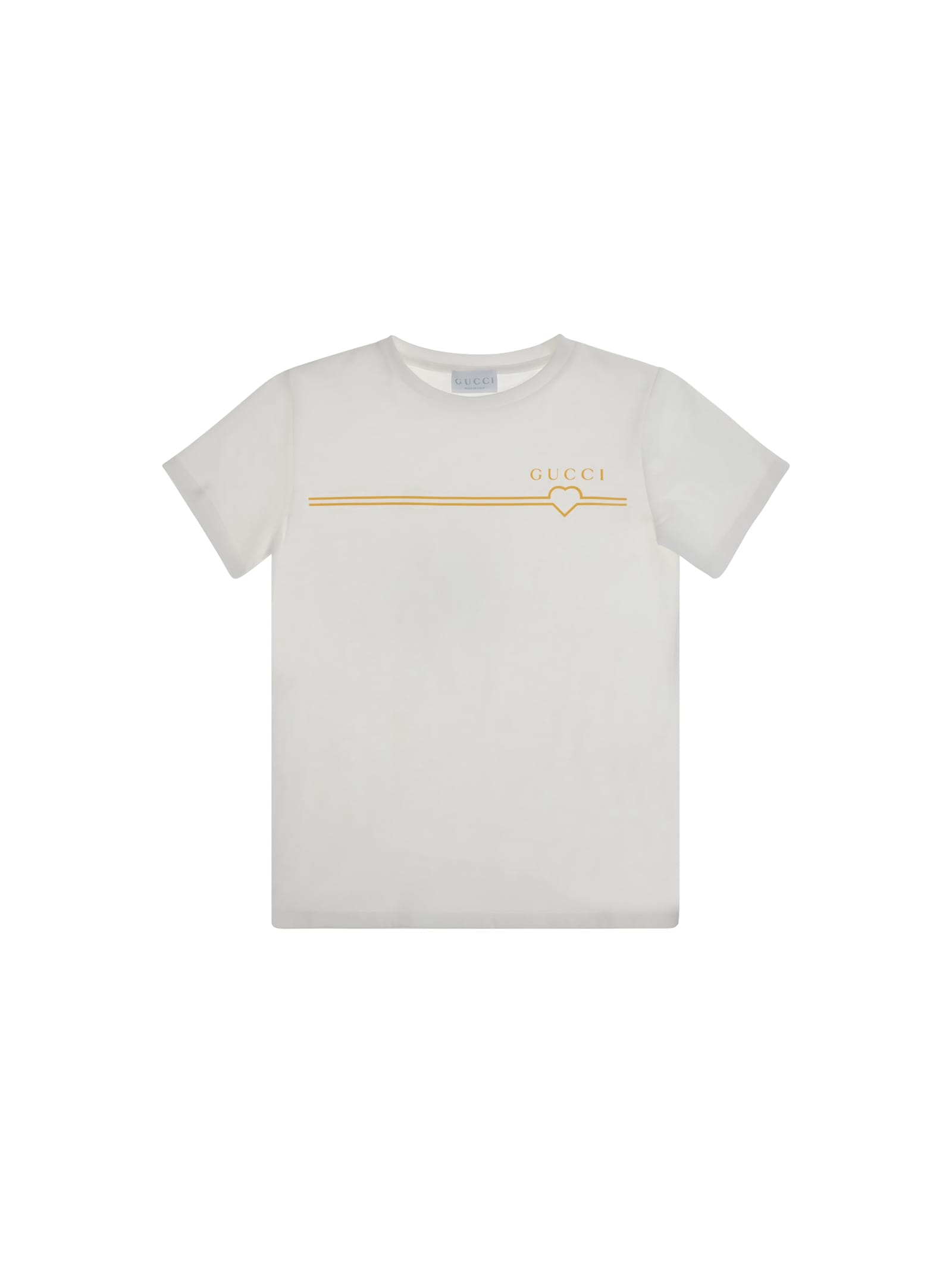 Gucci Logo-print T-shirt In White