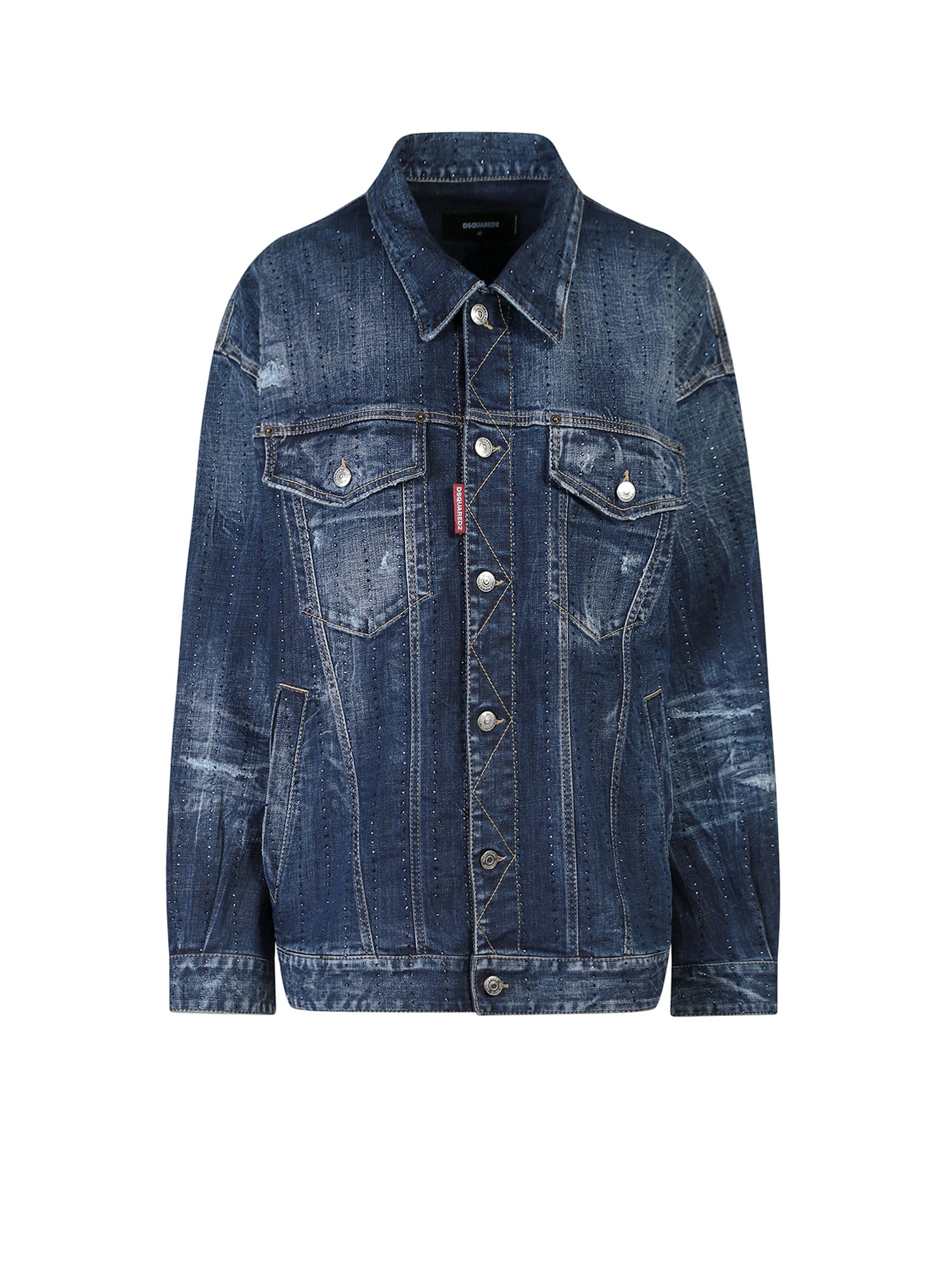Dsquared2 Jacket In Blue