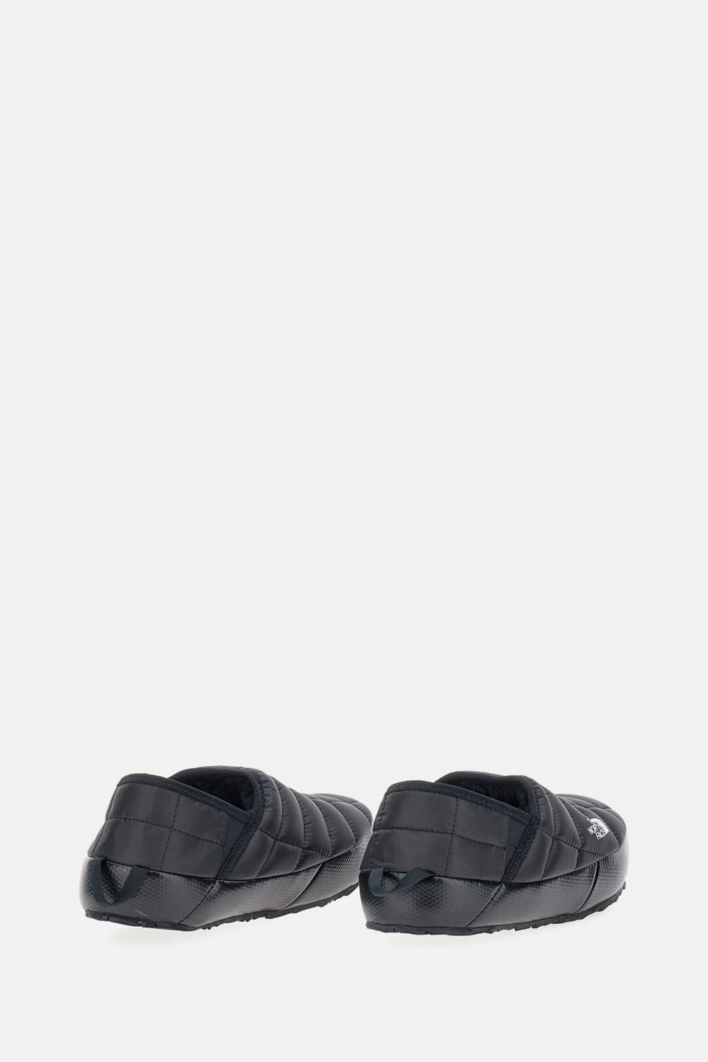 The North Face Thermoball Fleece-lined Quilted Recycled Ripstop Mules In Black