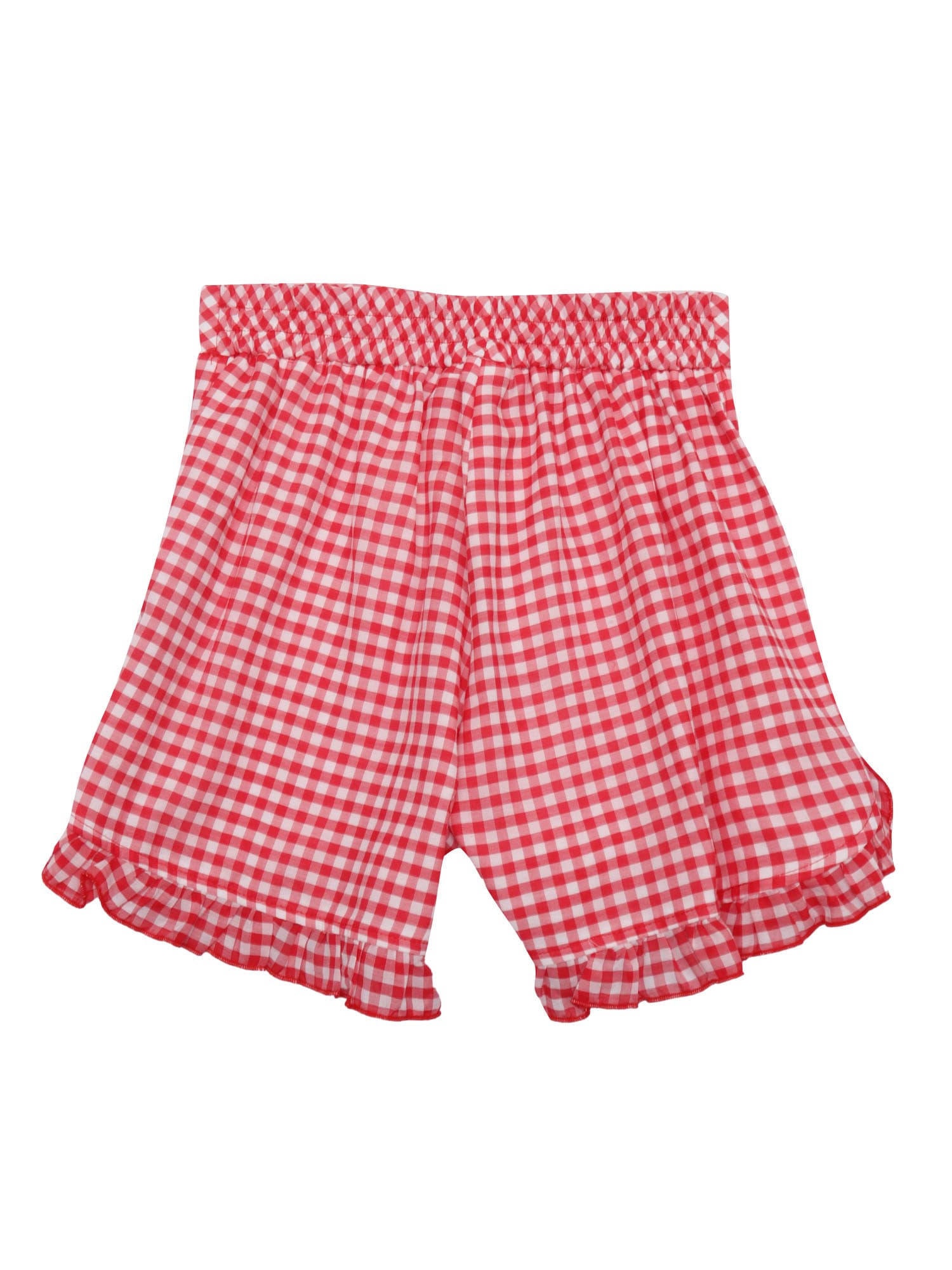 Monnalisa Vichy Shorts In Multi