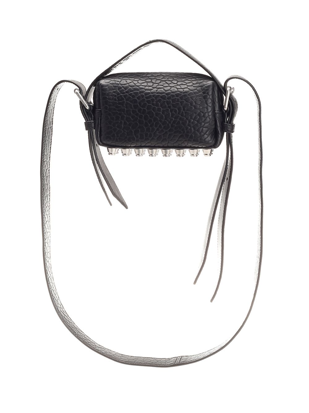 Shop Alexander Wang Ricco Mini Crossbody Bag In Black