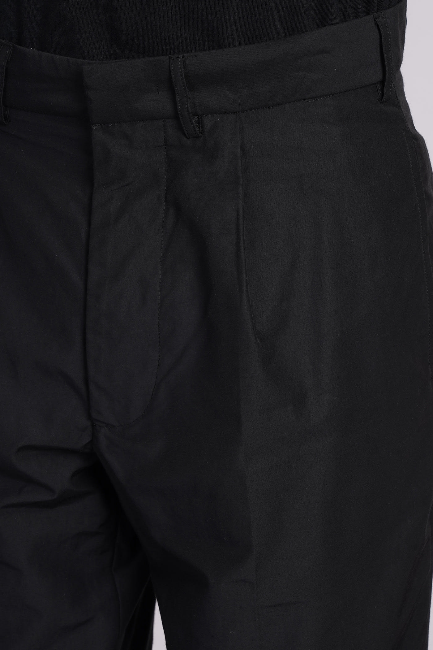 Shop Mauro Grifoni Pants In Black Cotton