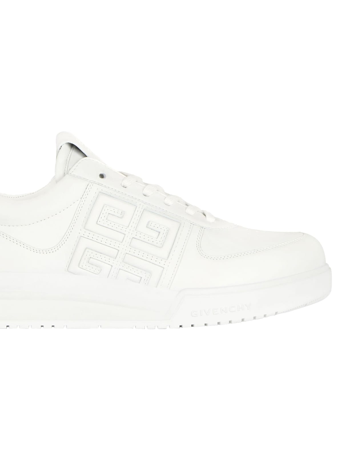 GIVENCHY G4 SNEAKERS IN WHITE LEATHER 